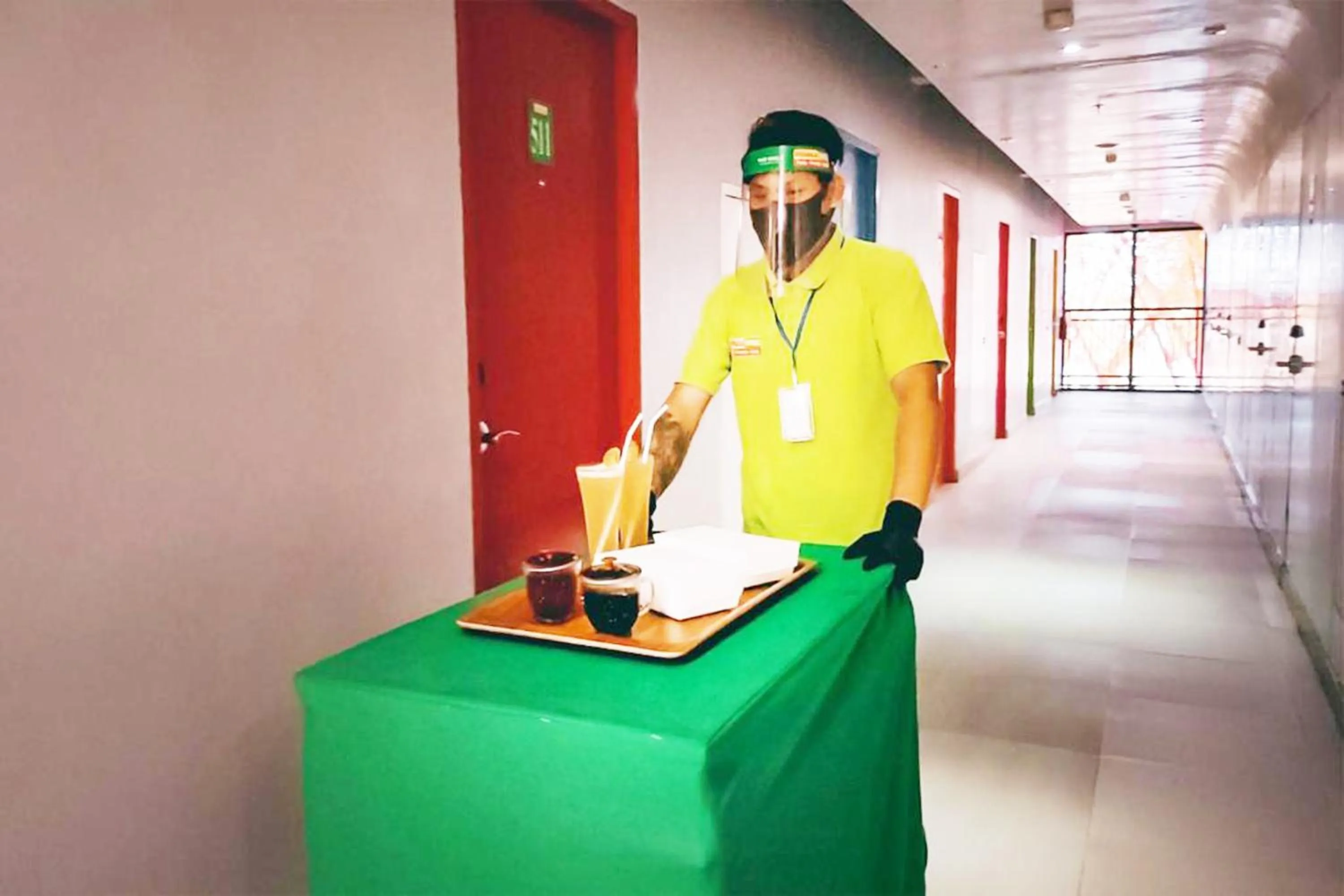 Staff in Singaraja Beach Hotel