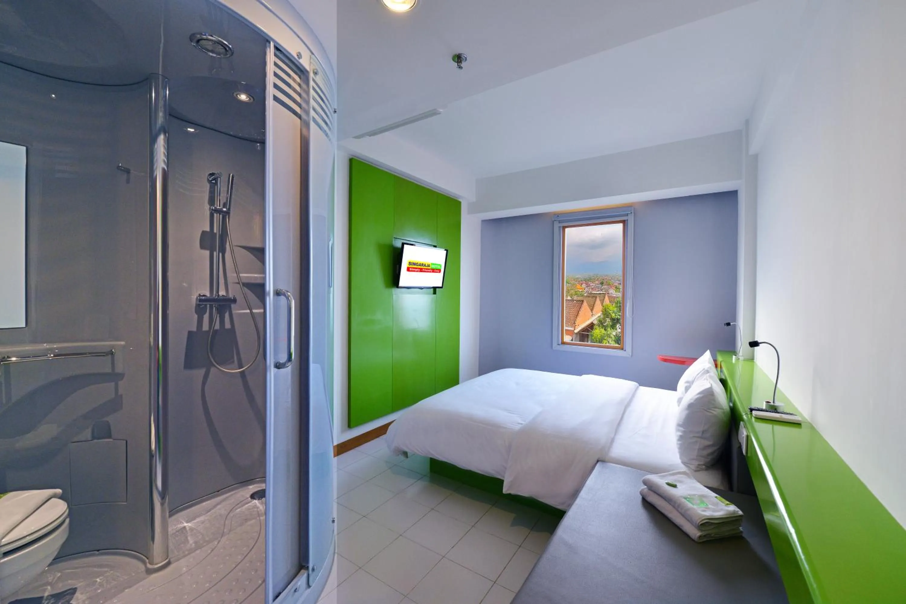 Bedroom, Bed in Singaraja Beach Hotel