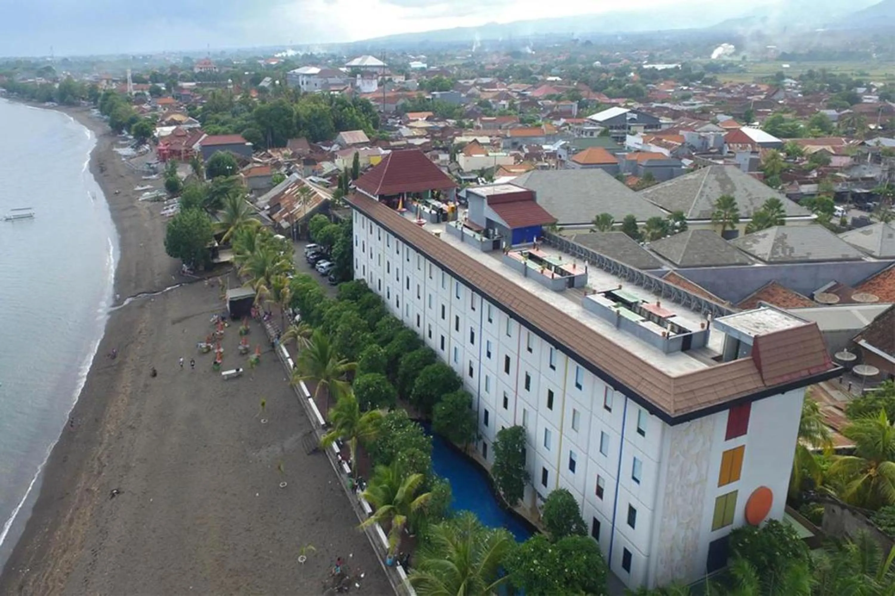 Bird's eye view in Singaraja Beach Hotel