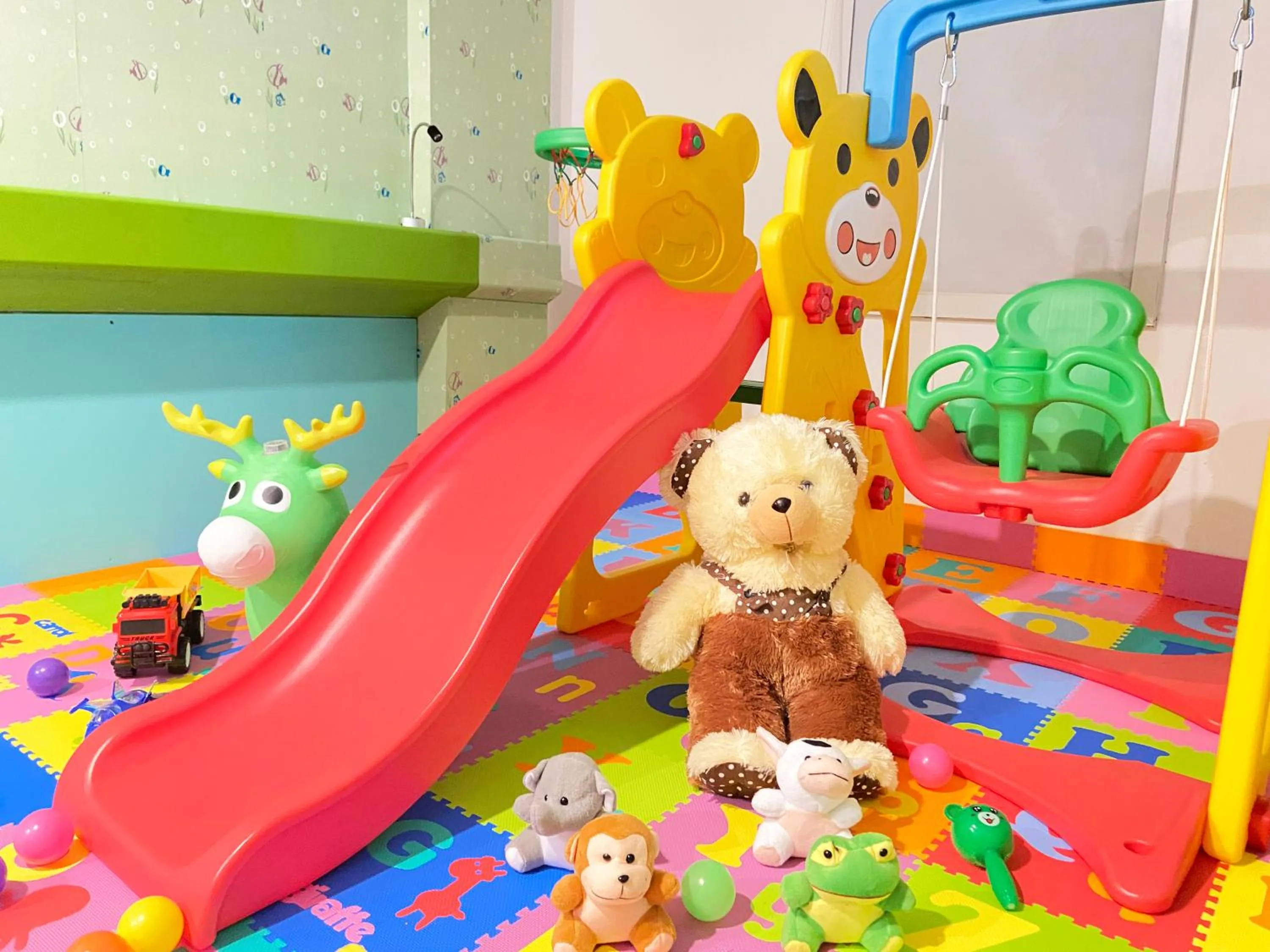 Children play ground in Singaraja Beach Hotel