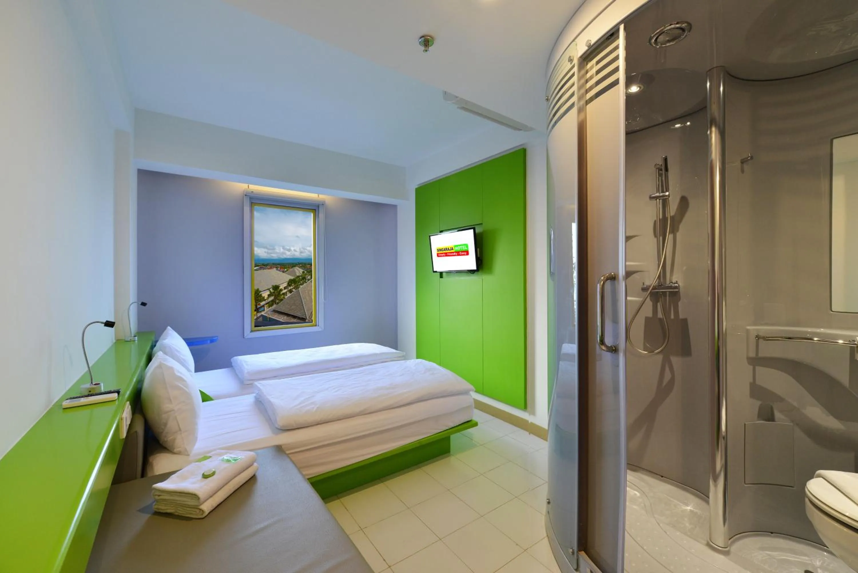 Bedroom, Bed in Singaraja Beach Hotel