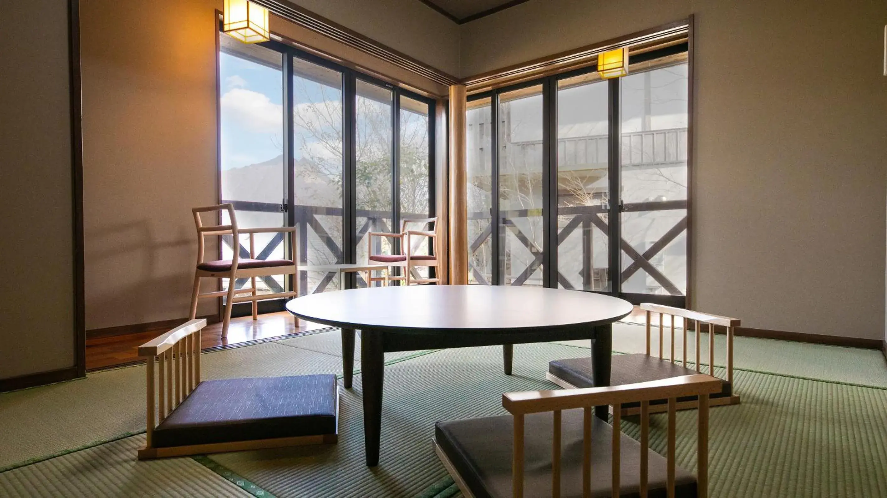 Photo of the whole room in Yufuin Tsubaki Photo of the whole room in Yufuin Tsubaki