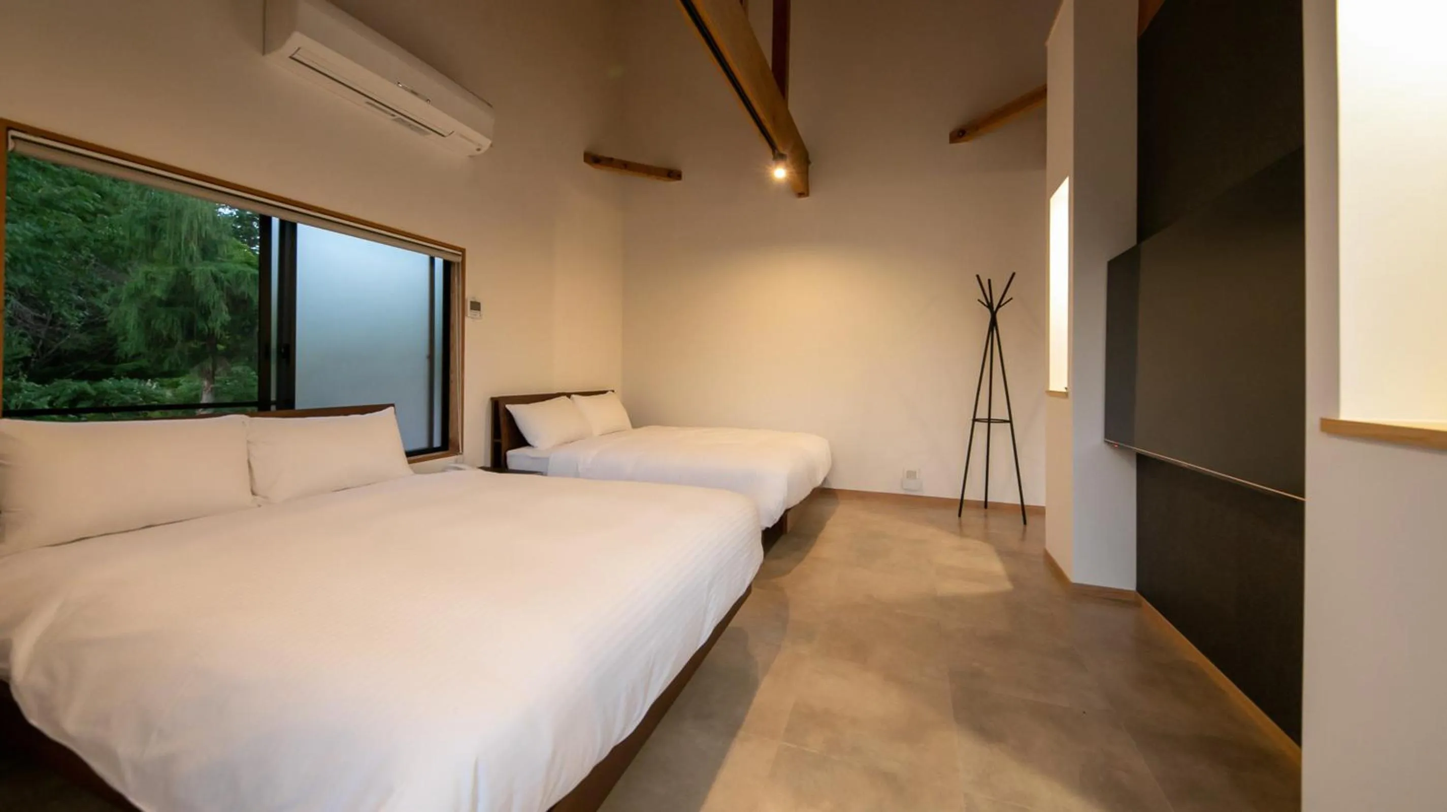 Bedroom, Bed in Yufuin Tsubaki