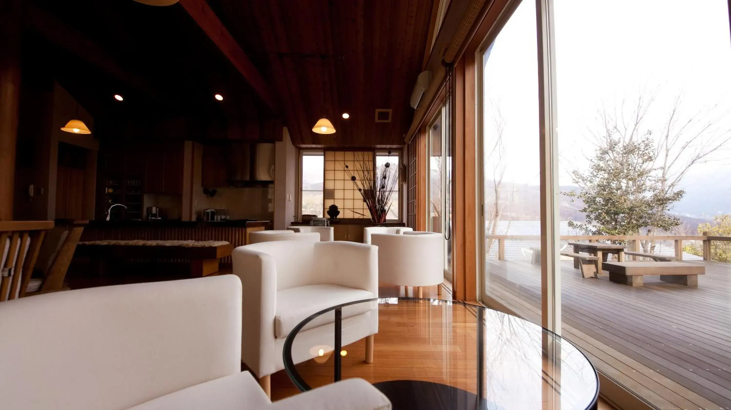 Lobby or reception in Yufuin Tsubaki Lobby or reception in Yufuin Tsubaki