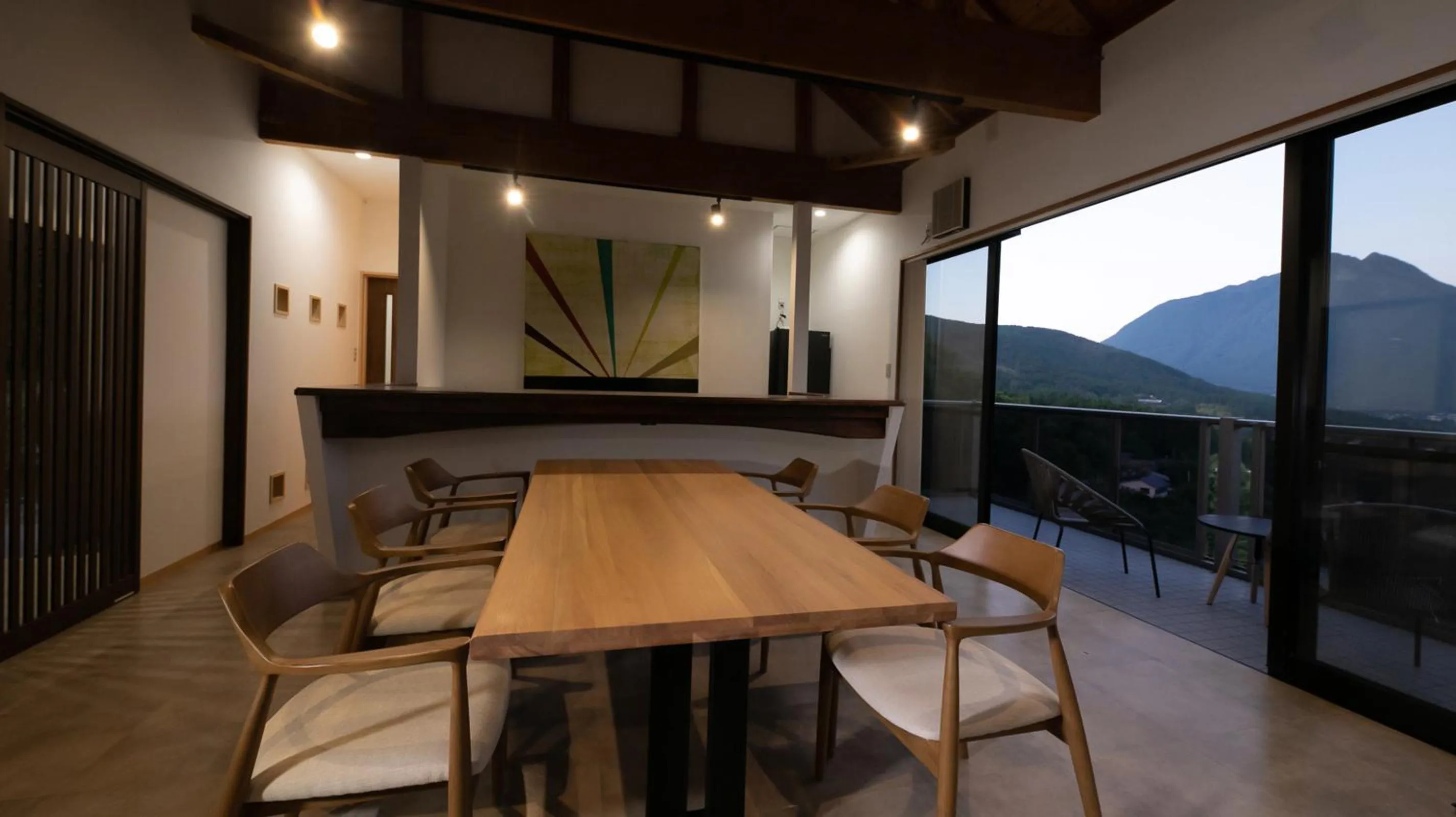 Photo of the whole room in Yufuin Tsubaki