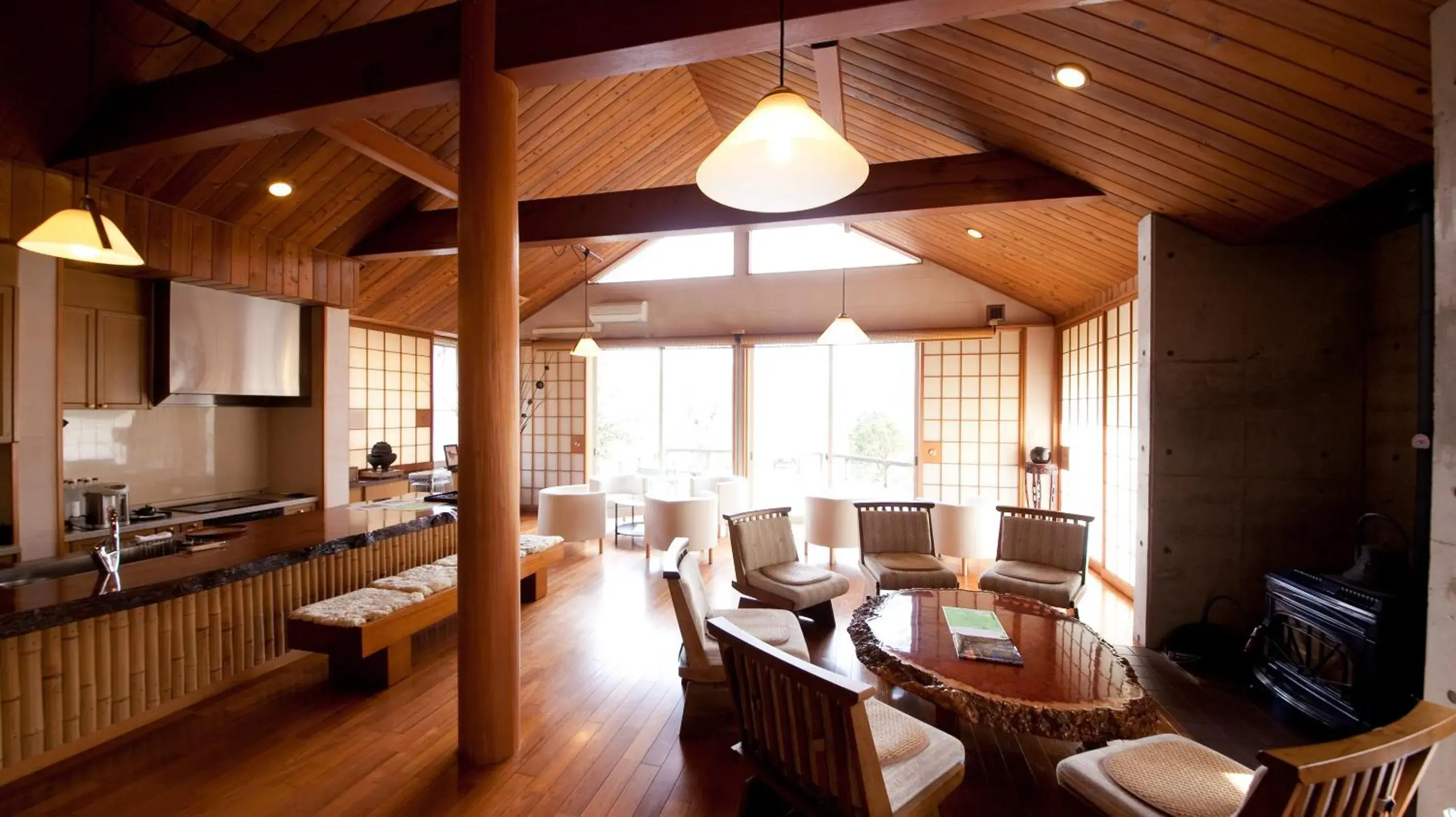 Lobby or reception in Yufuin Tsubaki Lobby or reception in Yufuin Tsubaki