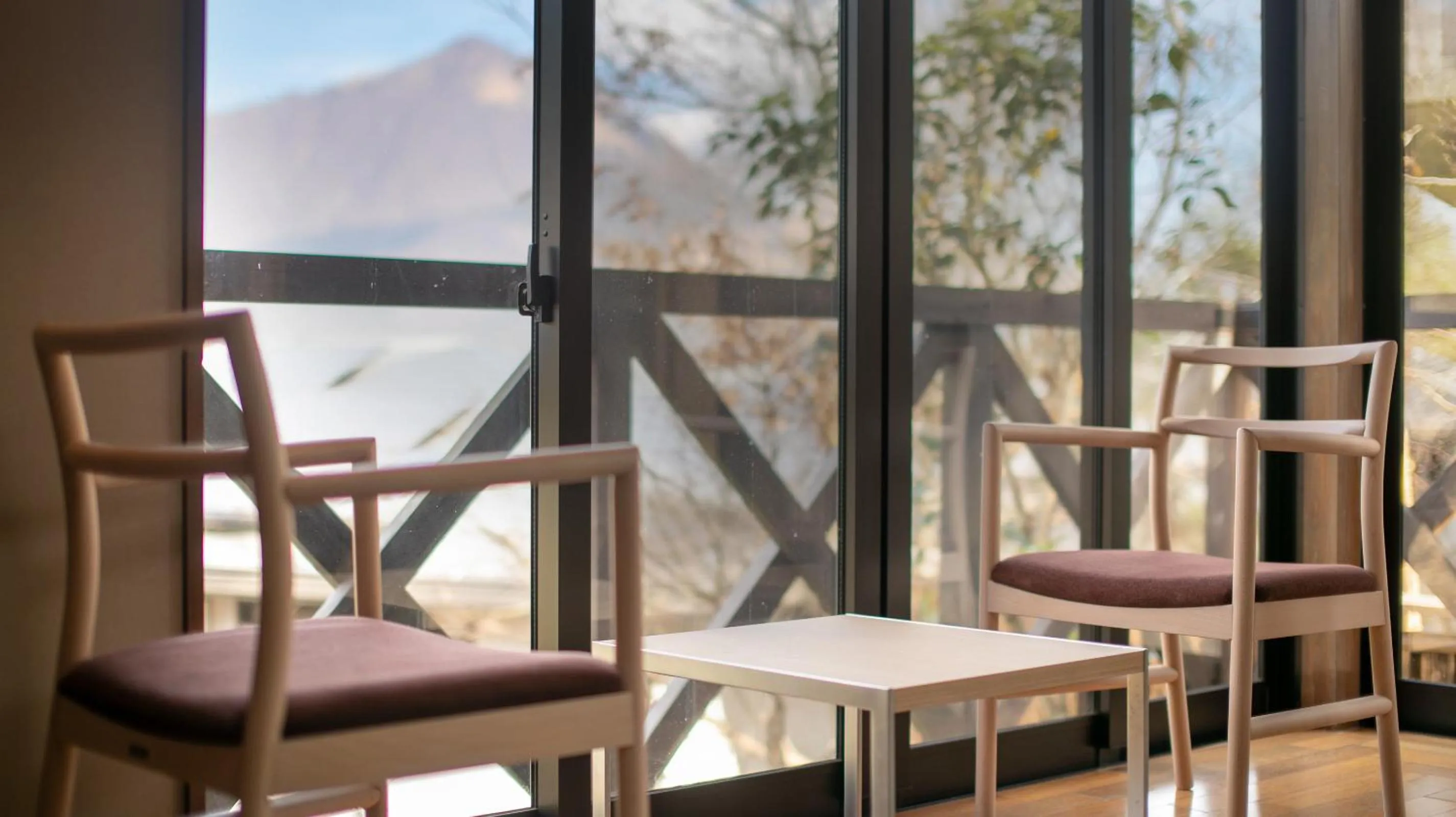 Photo of the whole room in Yufuin Tsubaki