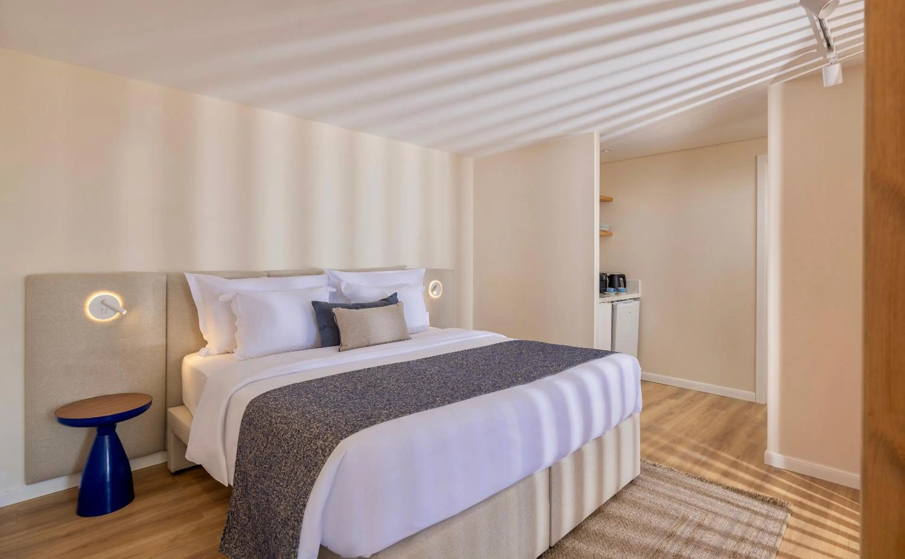 Bed in WellClub Resort - Wellness & SeaView Suites