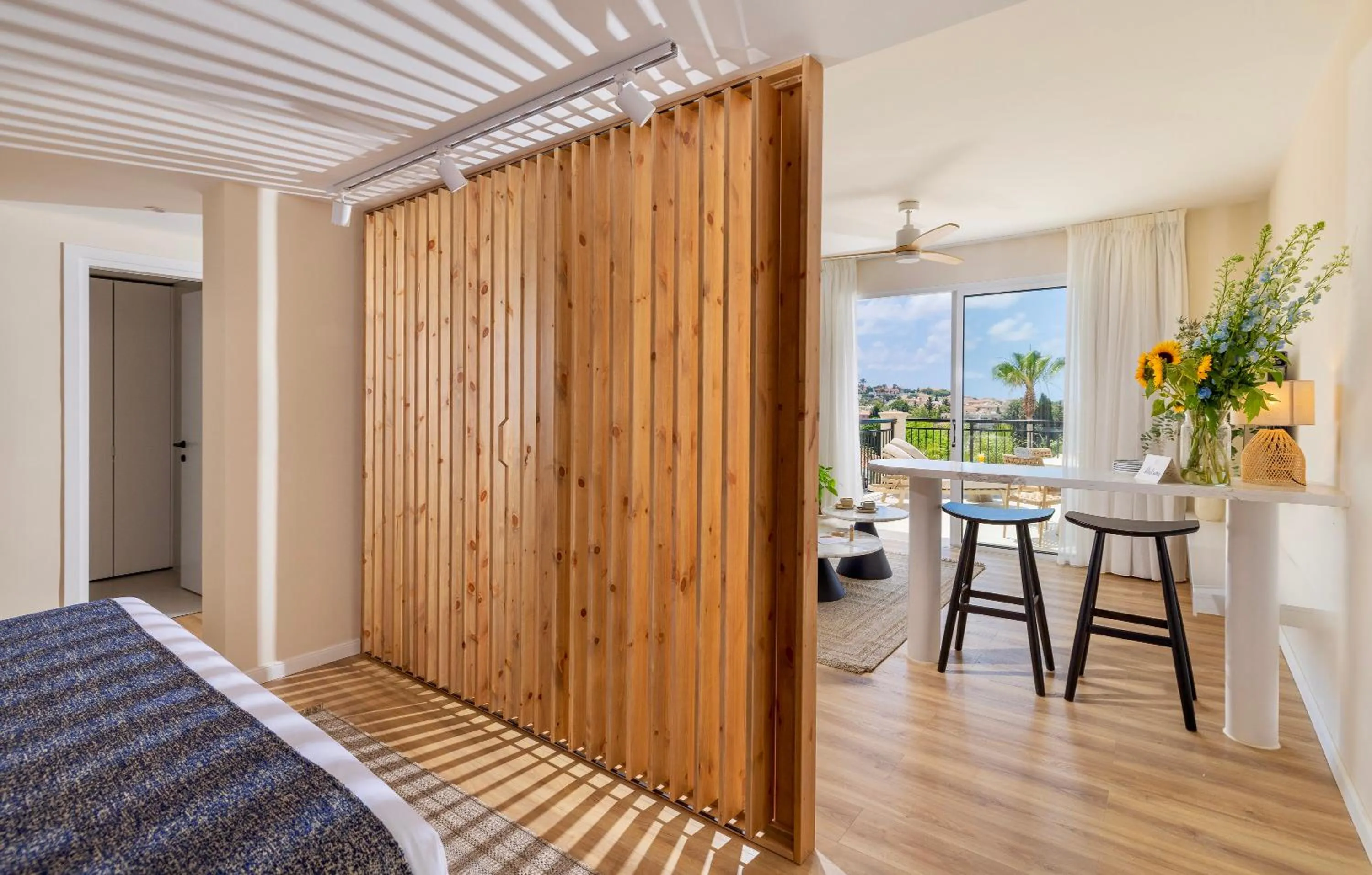 Bed in WellClub Resort - Wellness & SeaView Suites