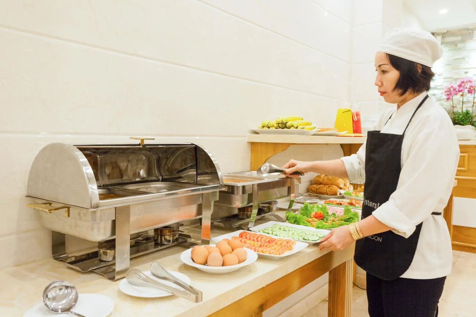 Restaurant/places to eat in Thien Hai Hotel