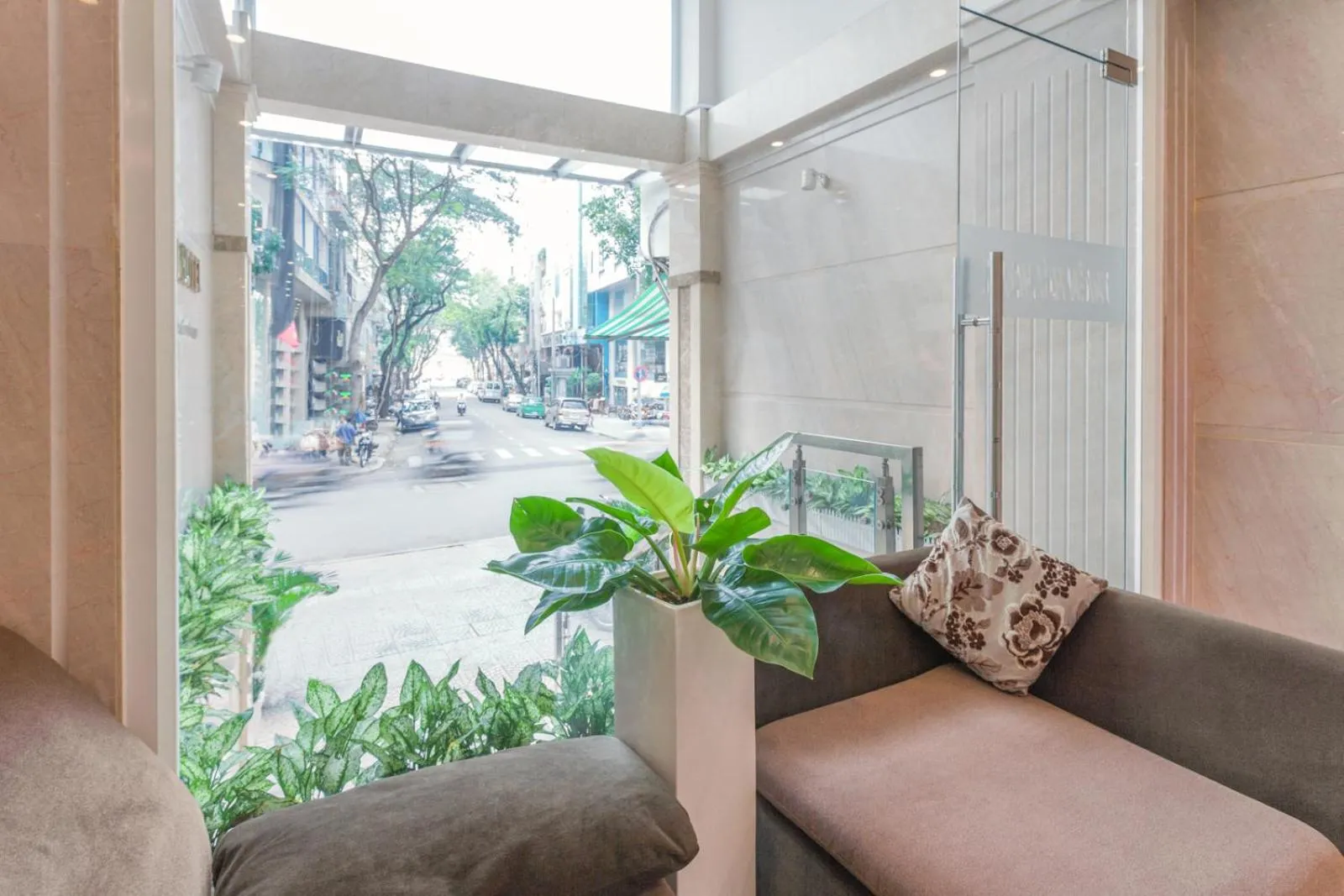 Lobby or reception in Thien Hai Hotel