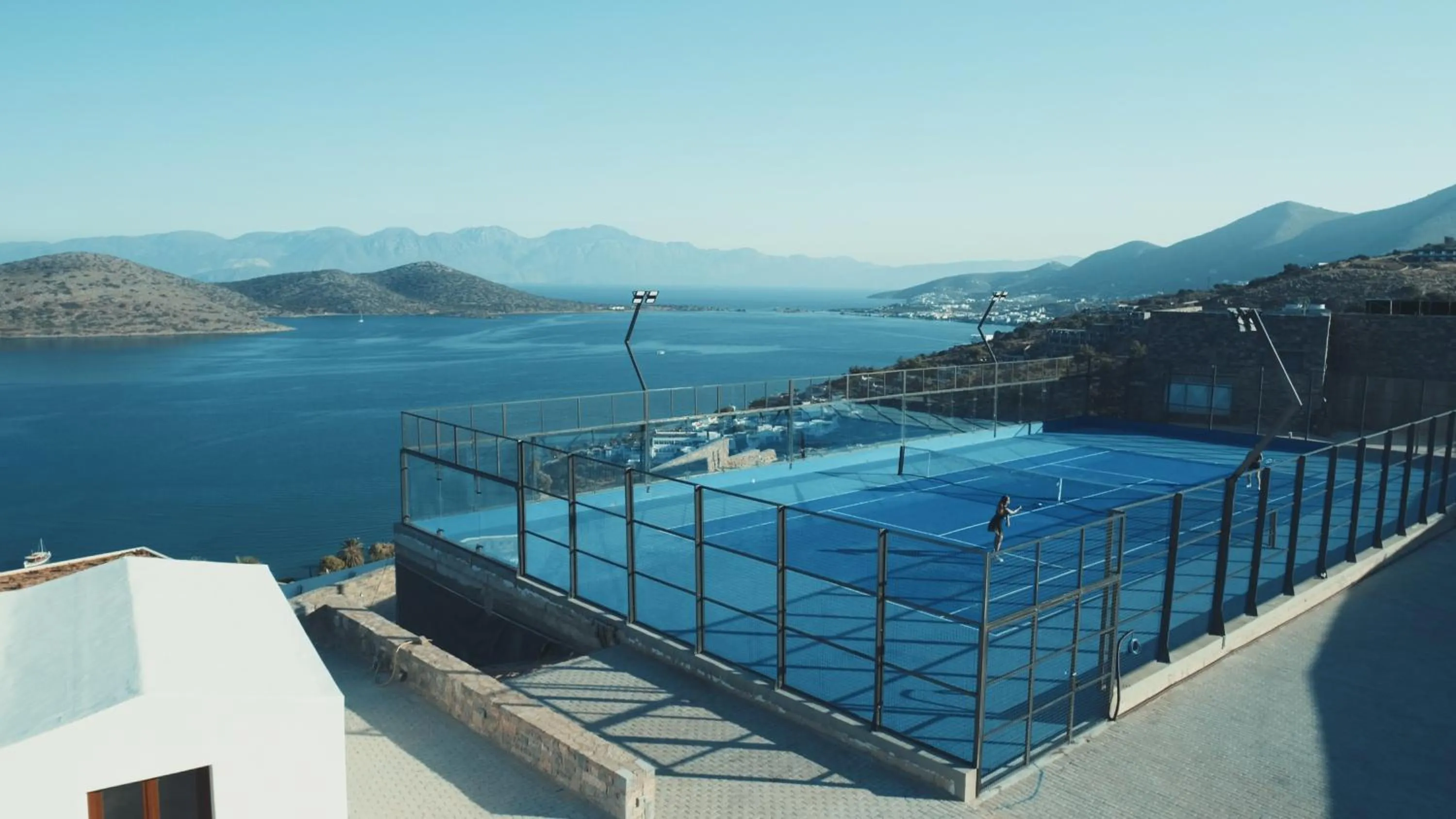 Tennis court in Royal Marmin Bay Boutique & Art Hotel