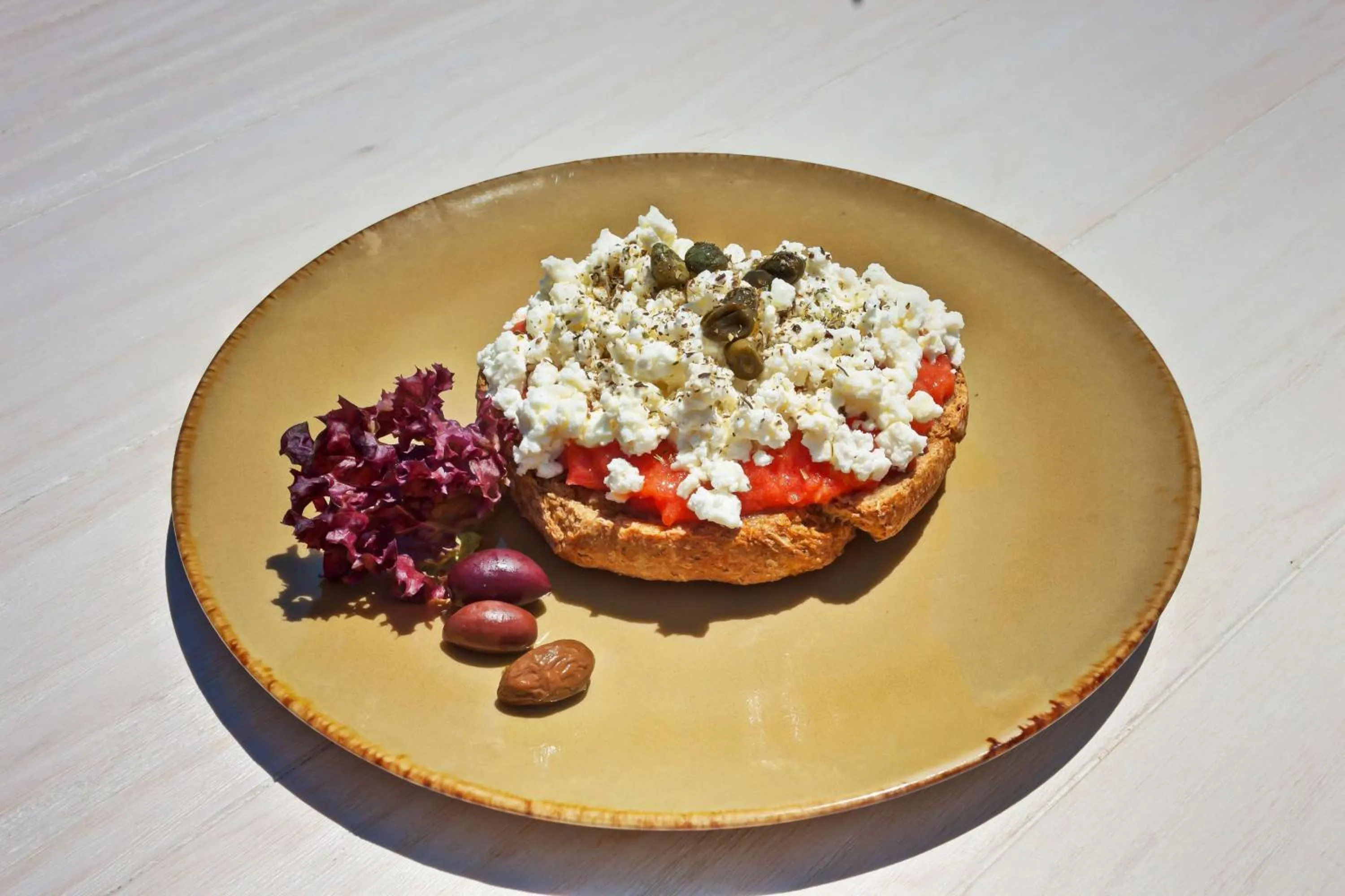 Food close-up in Royal Marmin Bay Boutique & Art Hotel