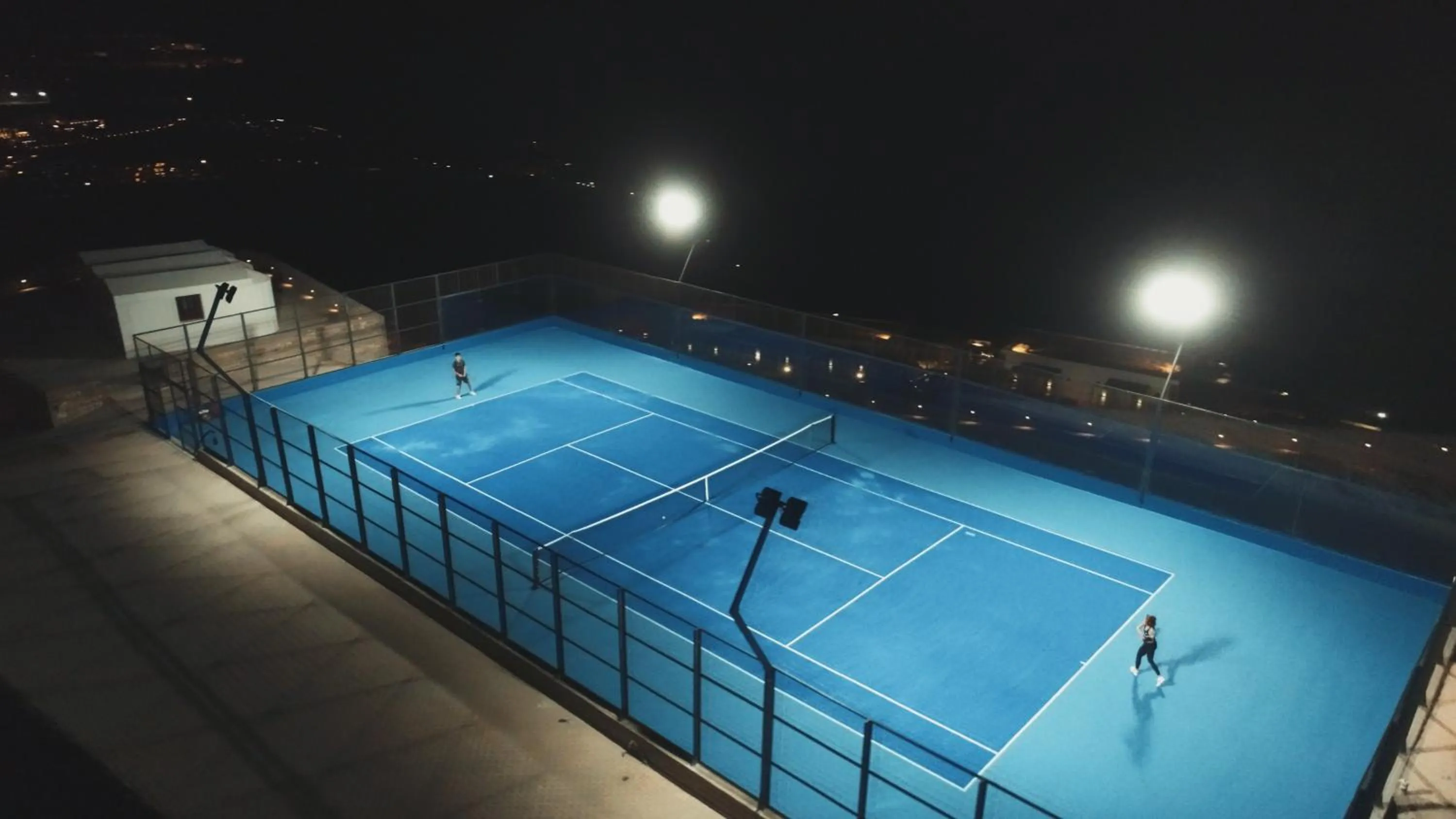 Tennis court in Royal Marmin Bay Boutique & Art Hotel