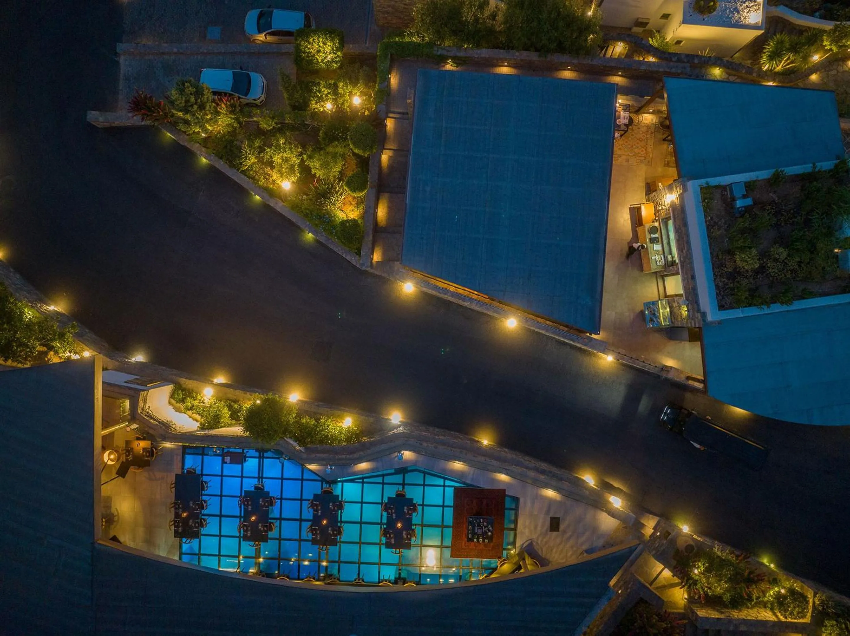 Bird's eye view in Royal Marmin Bay Boutique & Art Hotel