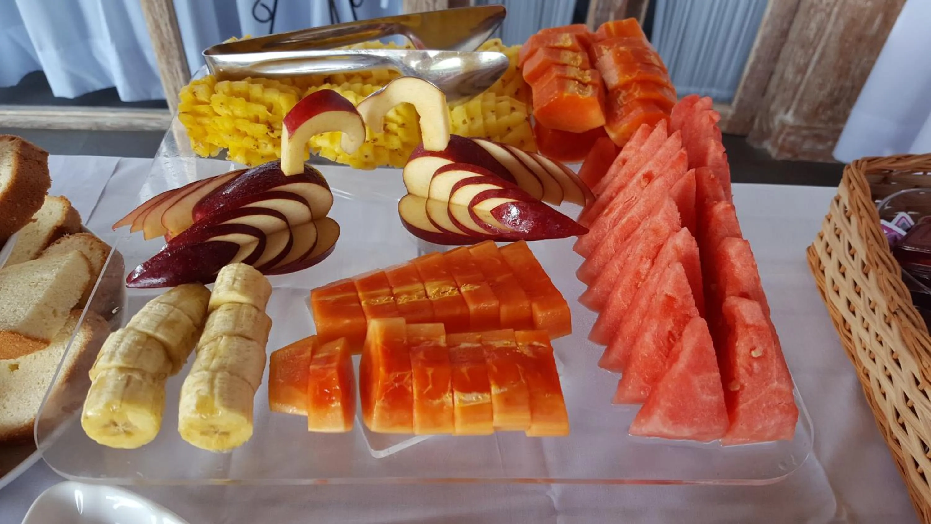 Buffet breakfast in Princess of Mentigi Bay