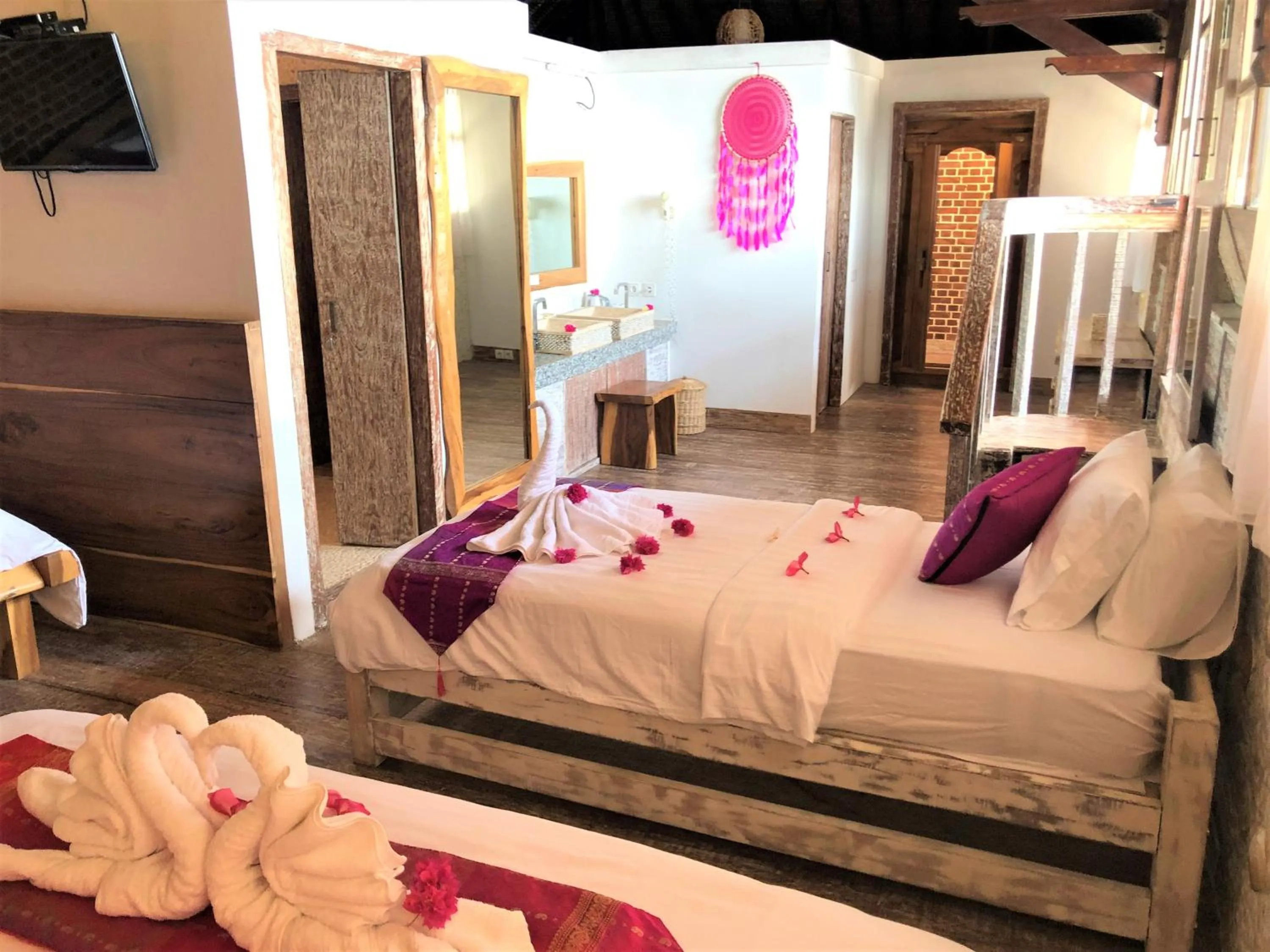 Bed in Princess of Mentigi Bay