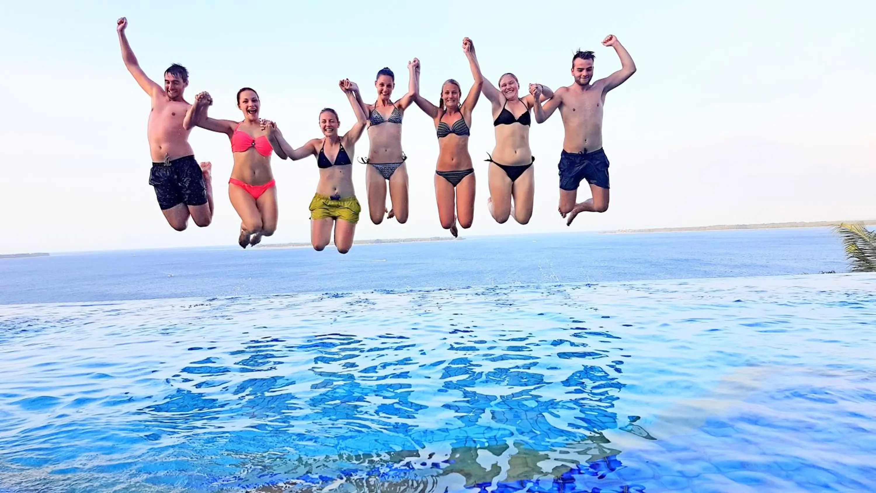People in Princess of Mentigi Bay