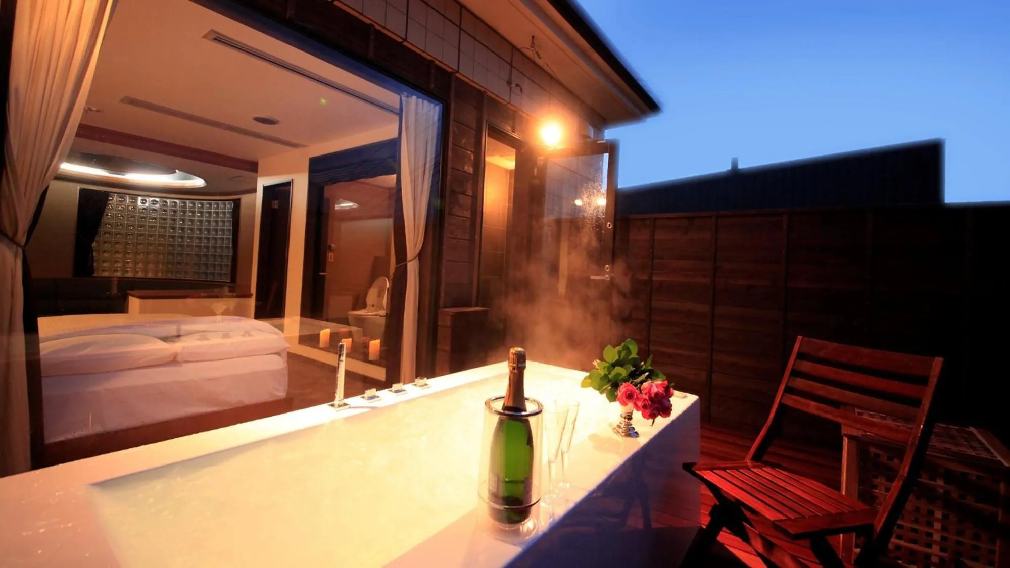 Bed in Bettei Koyoi - Adult Only