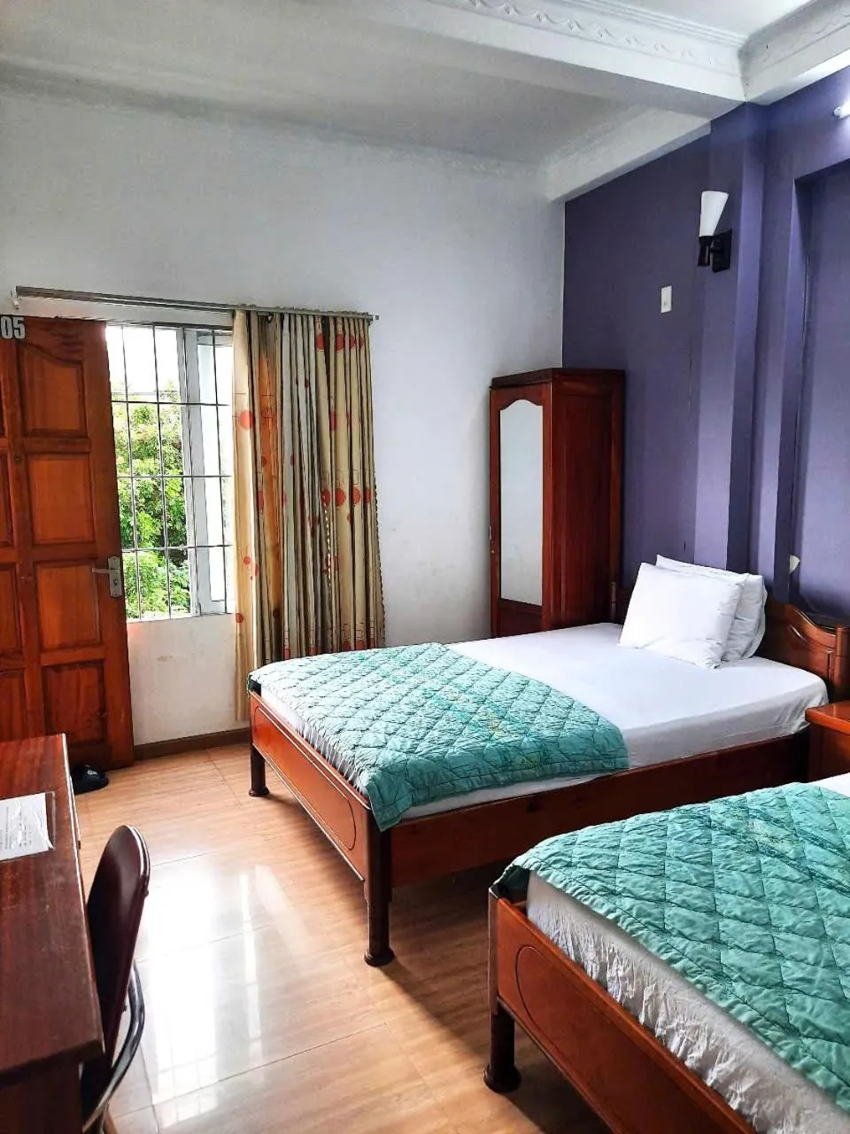 Bedroom, Bed in Blue Sea Hotel 2