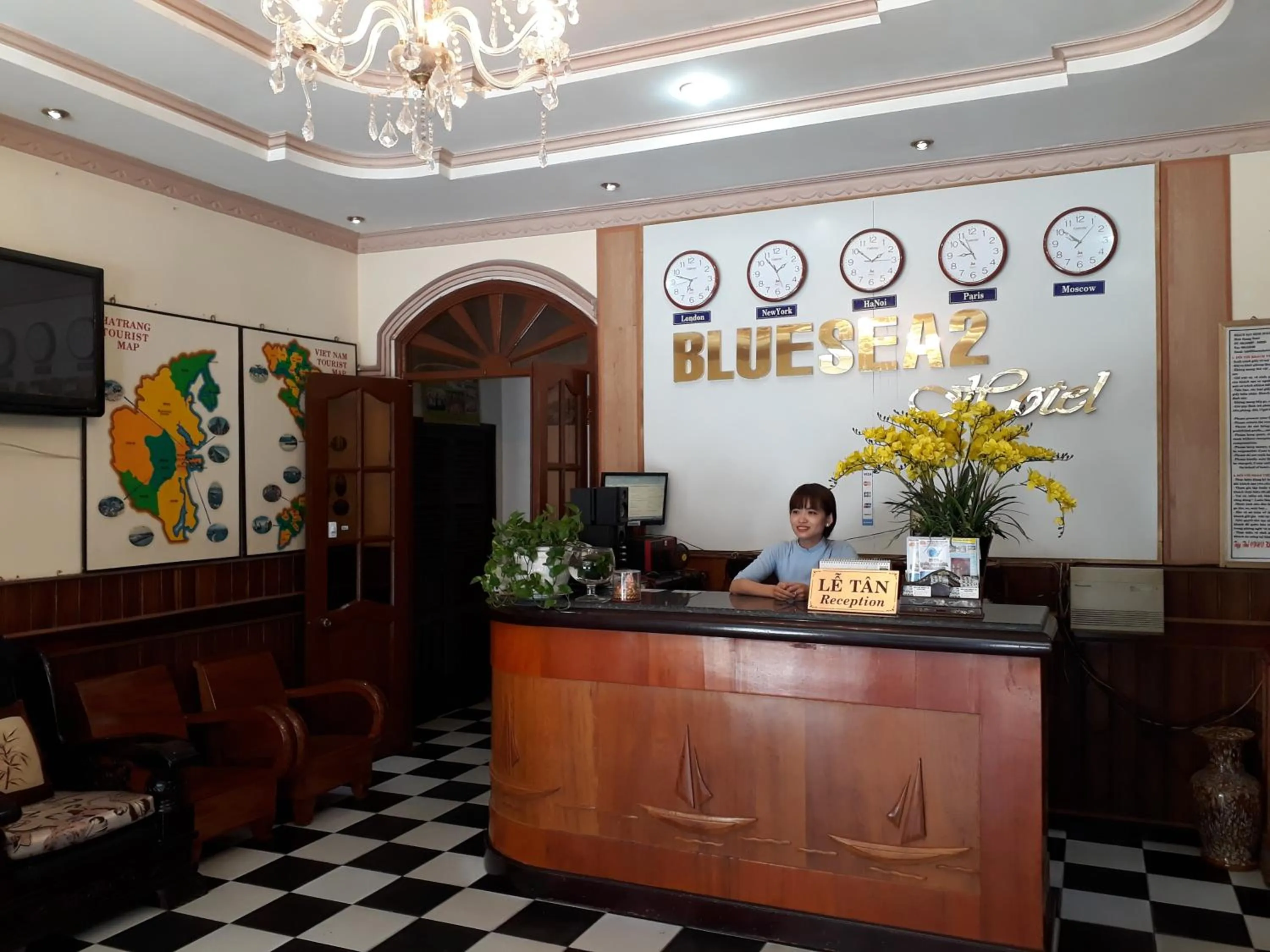 Staff in Blue Sea Hotel 2