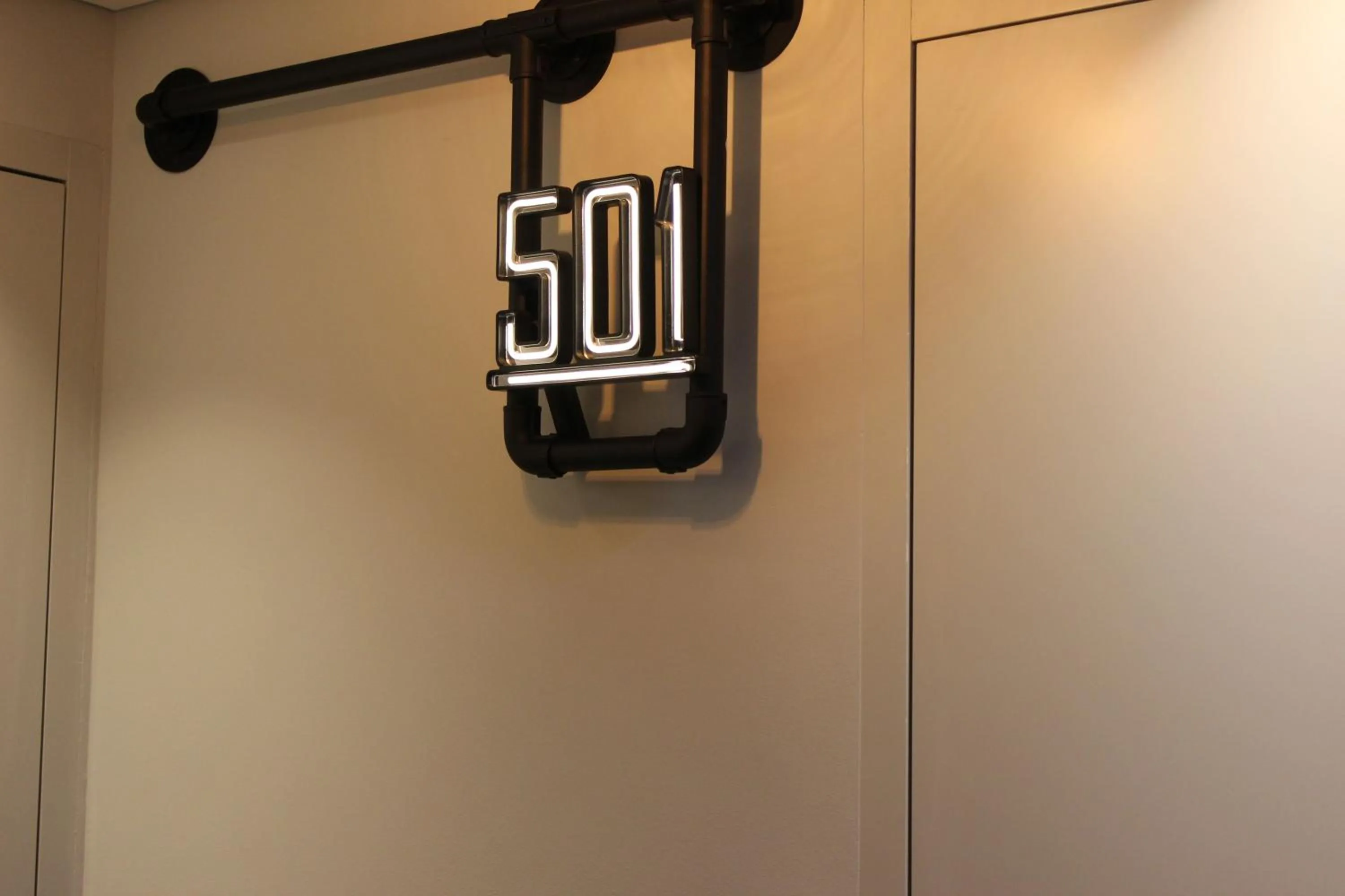 Bedroom in Inspira Santos Boutique Hotel