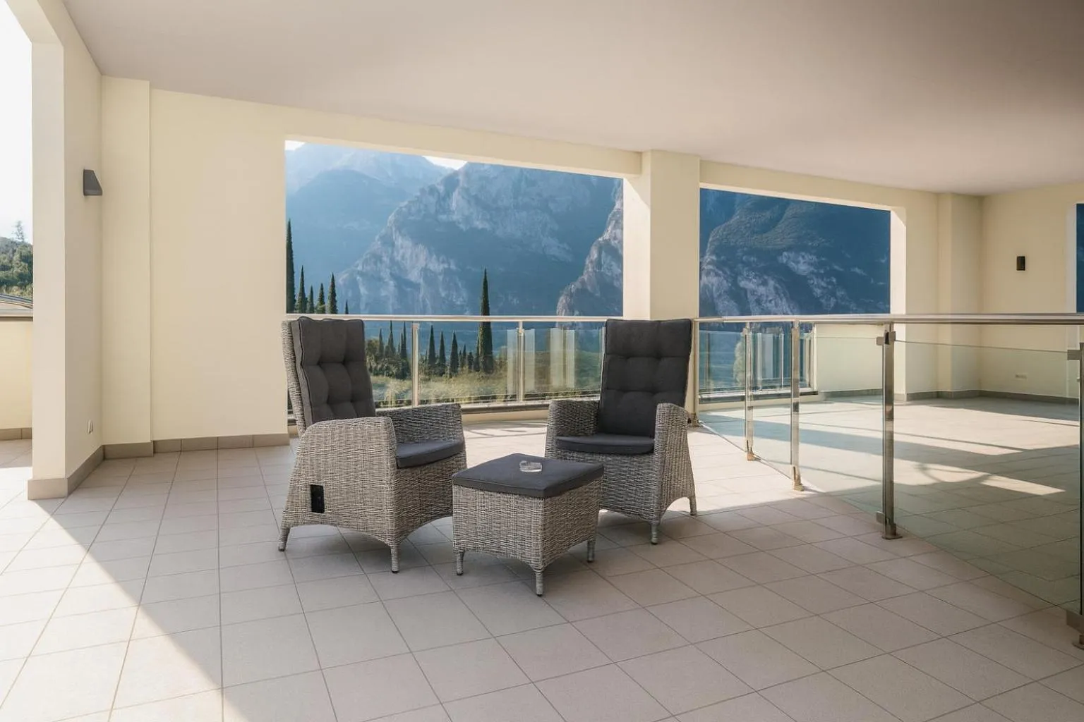 Balcony/Terrace in Hotel Benacus Panoramic