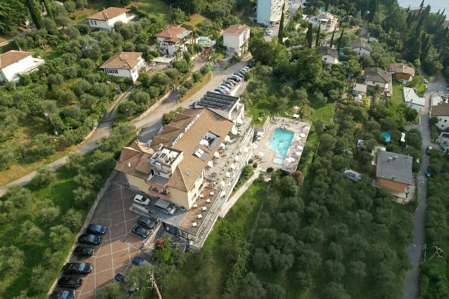 Property building in Hotel Benacus Panoramic