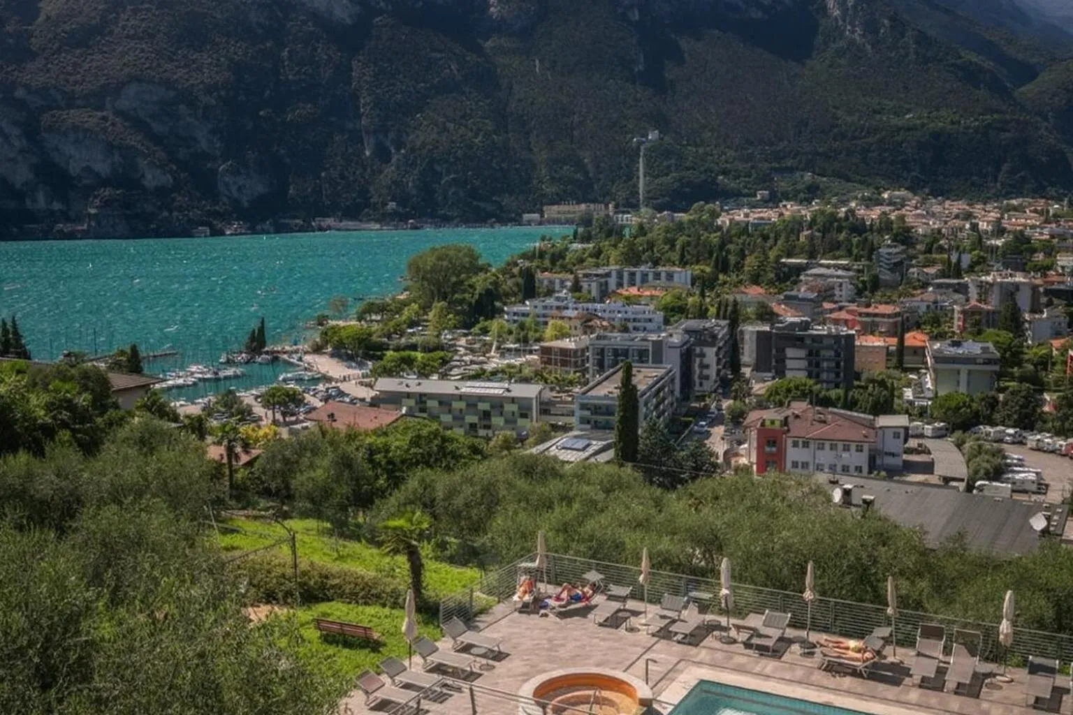 Lake view in Hotel Benacus Panoramic