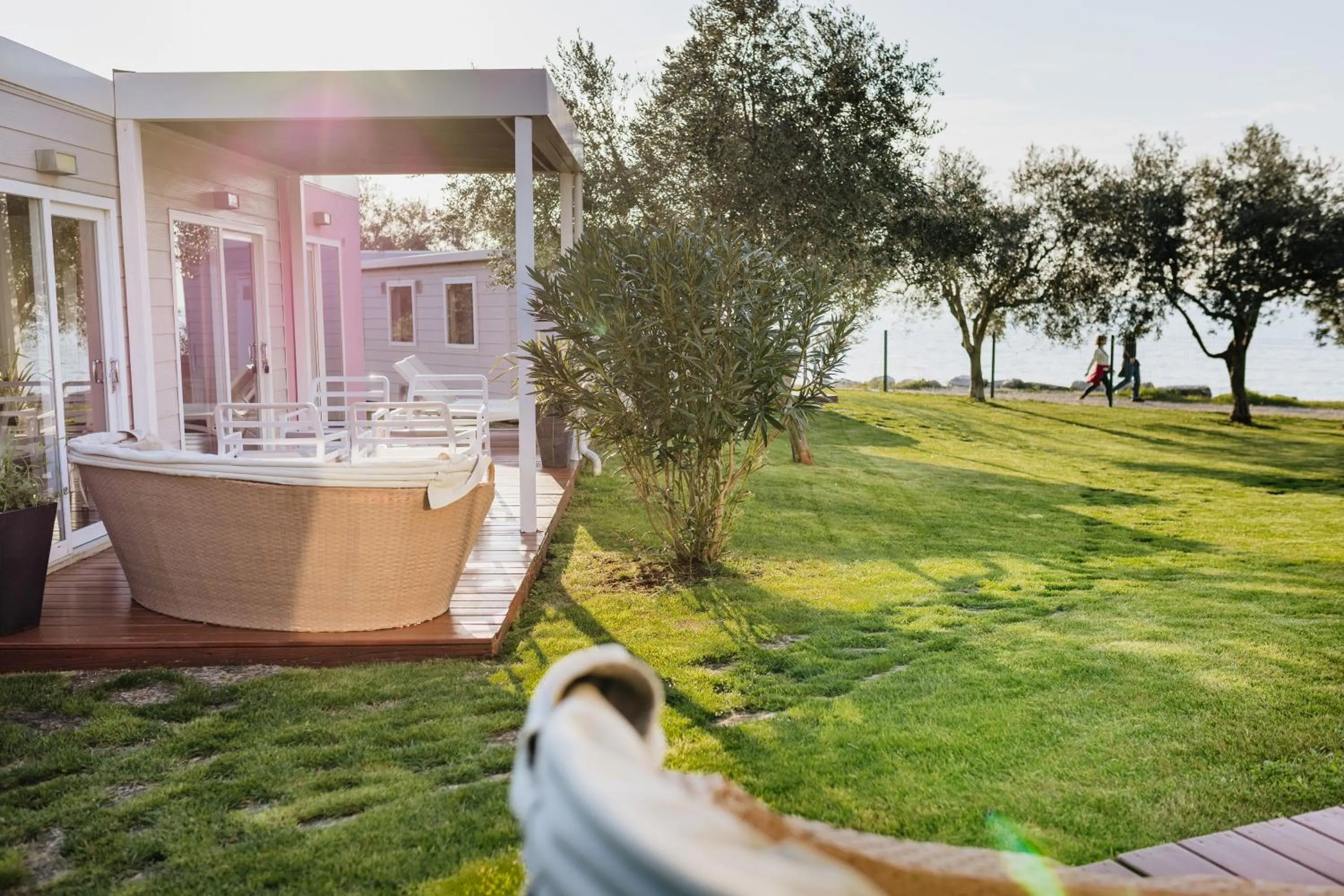 Property building in Mobile Homes Sunset Beach