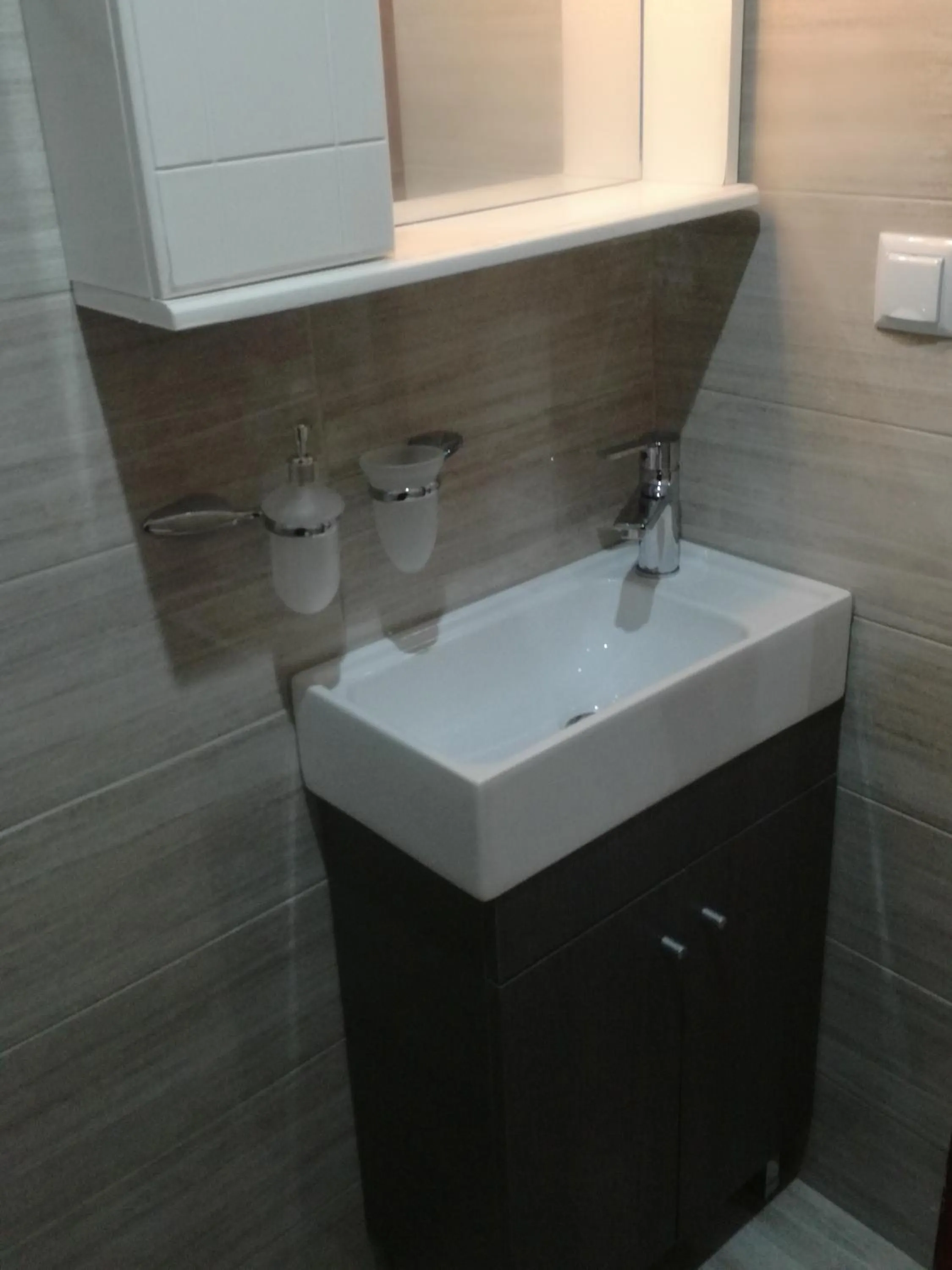 Bathroom in Hotel Dimitra Sun