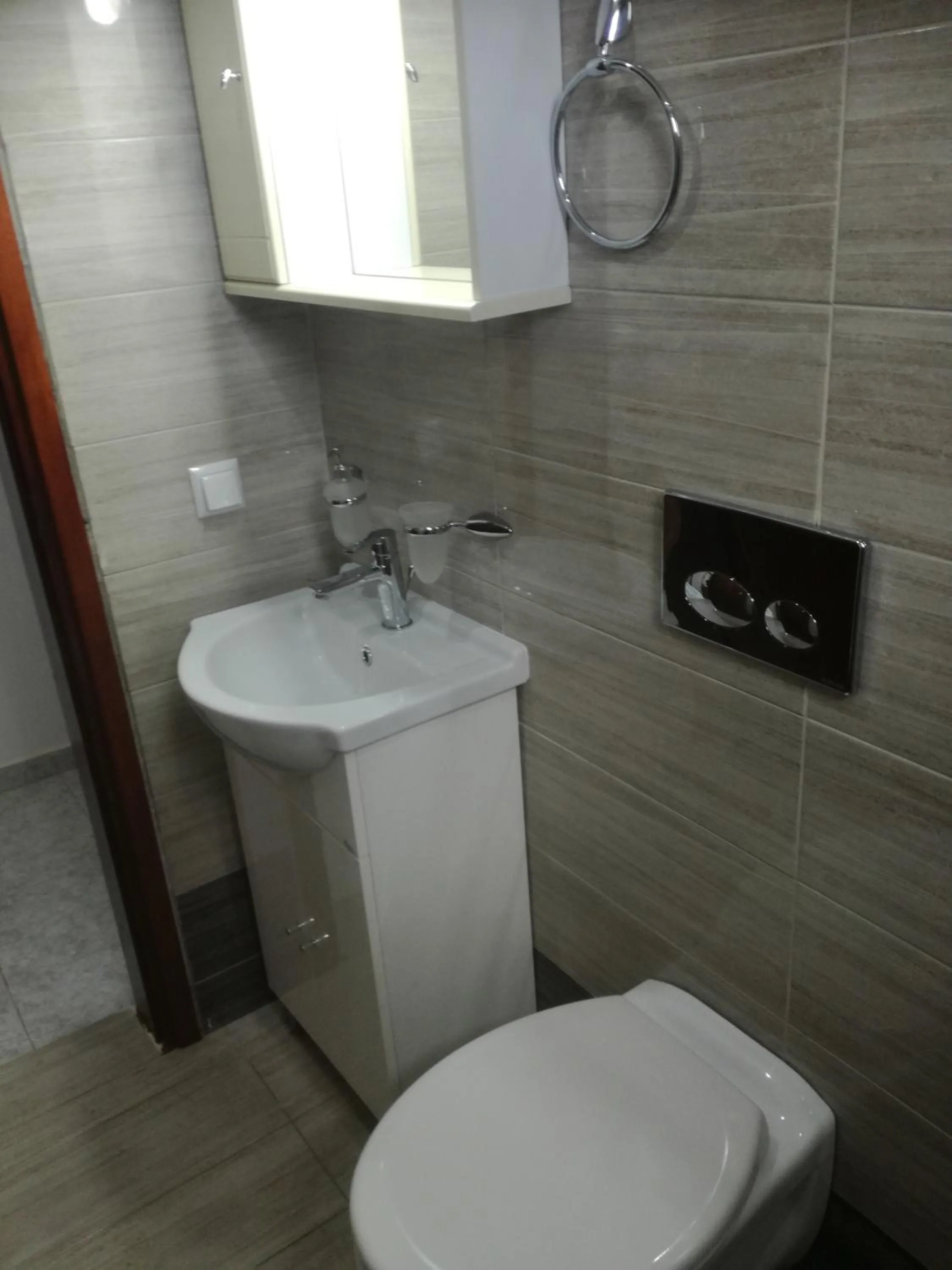 Bathroom in Hotel Dimitra Sun