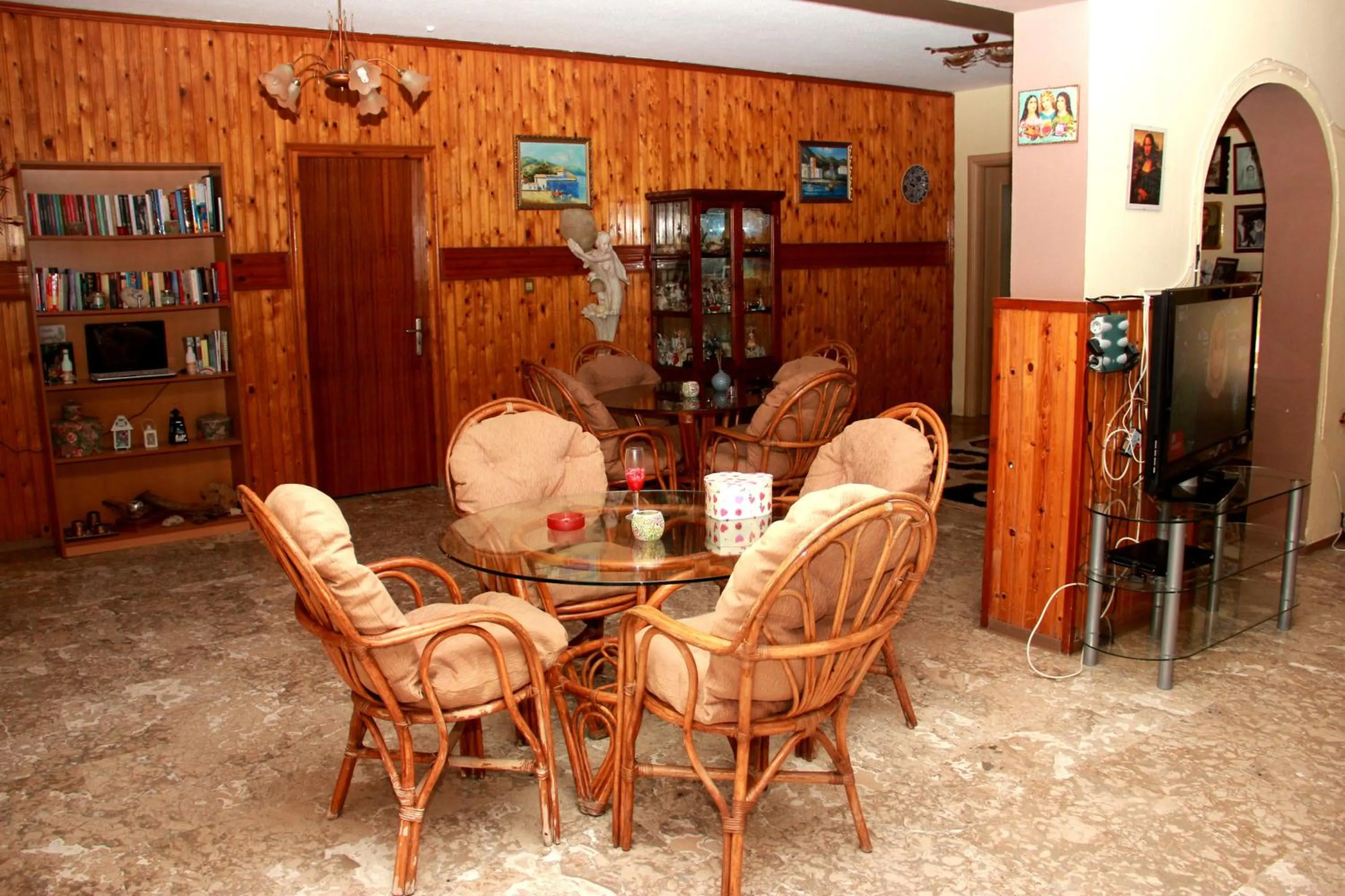 Communal lounge/ TV room in Hotel Dimitra Sun