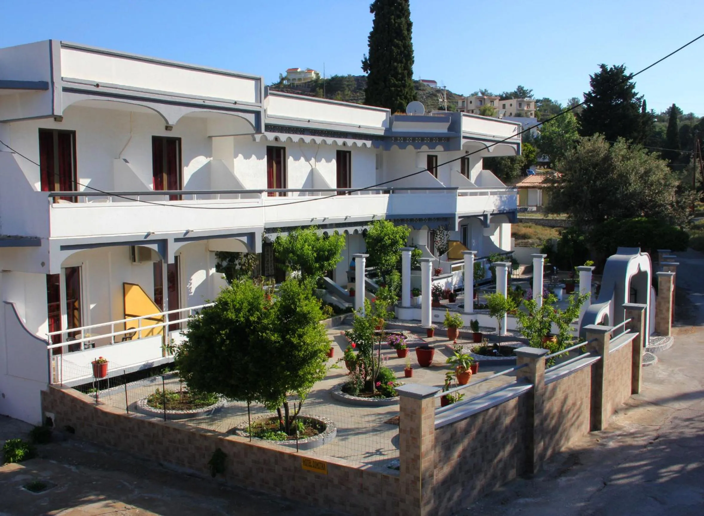 Bird's eye view in Hotel Dimitra Sun
