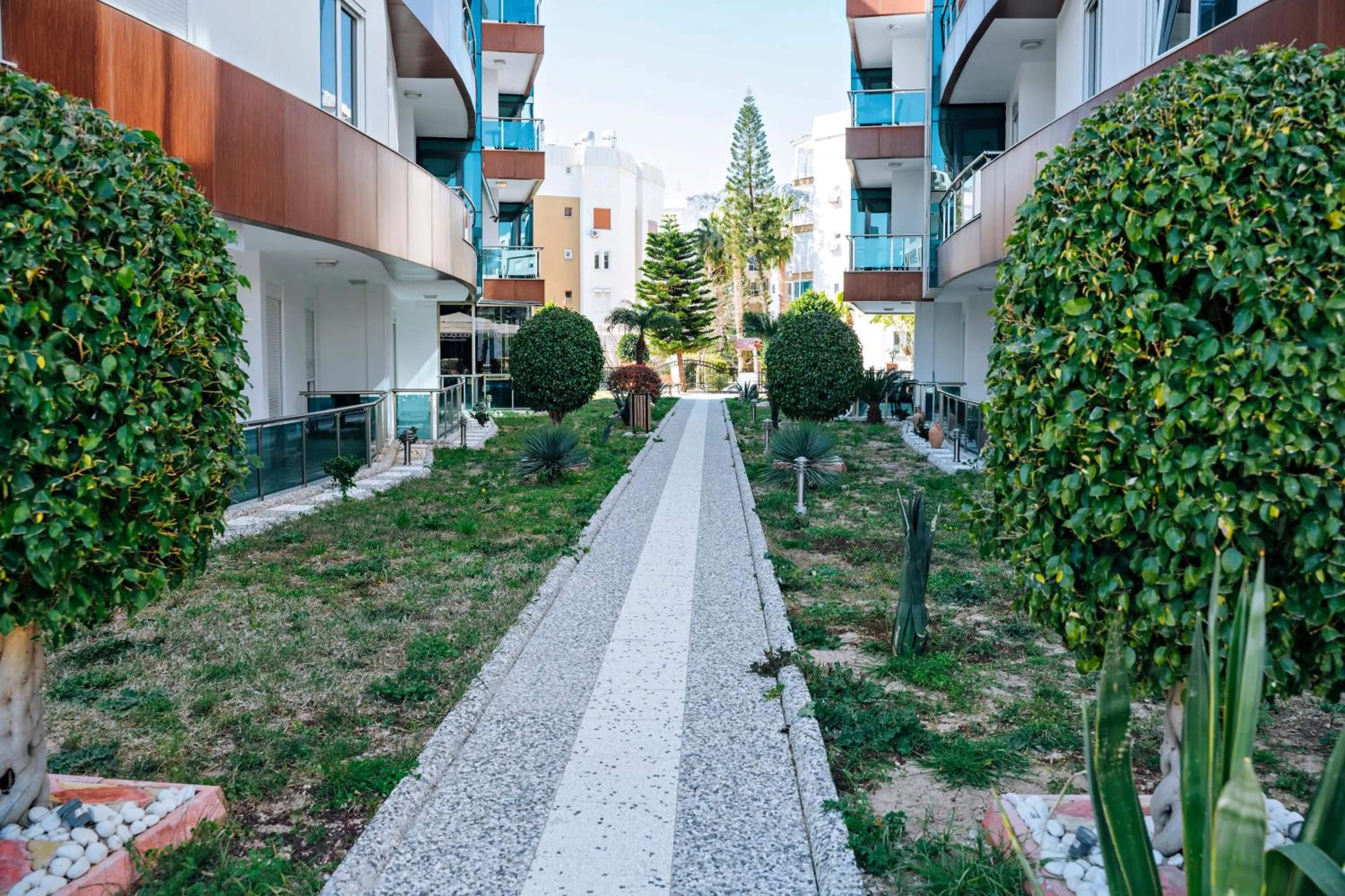 Garden in Onkel Rada Apart Hotel