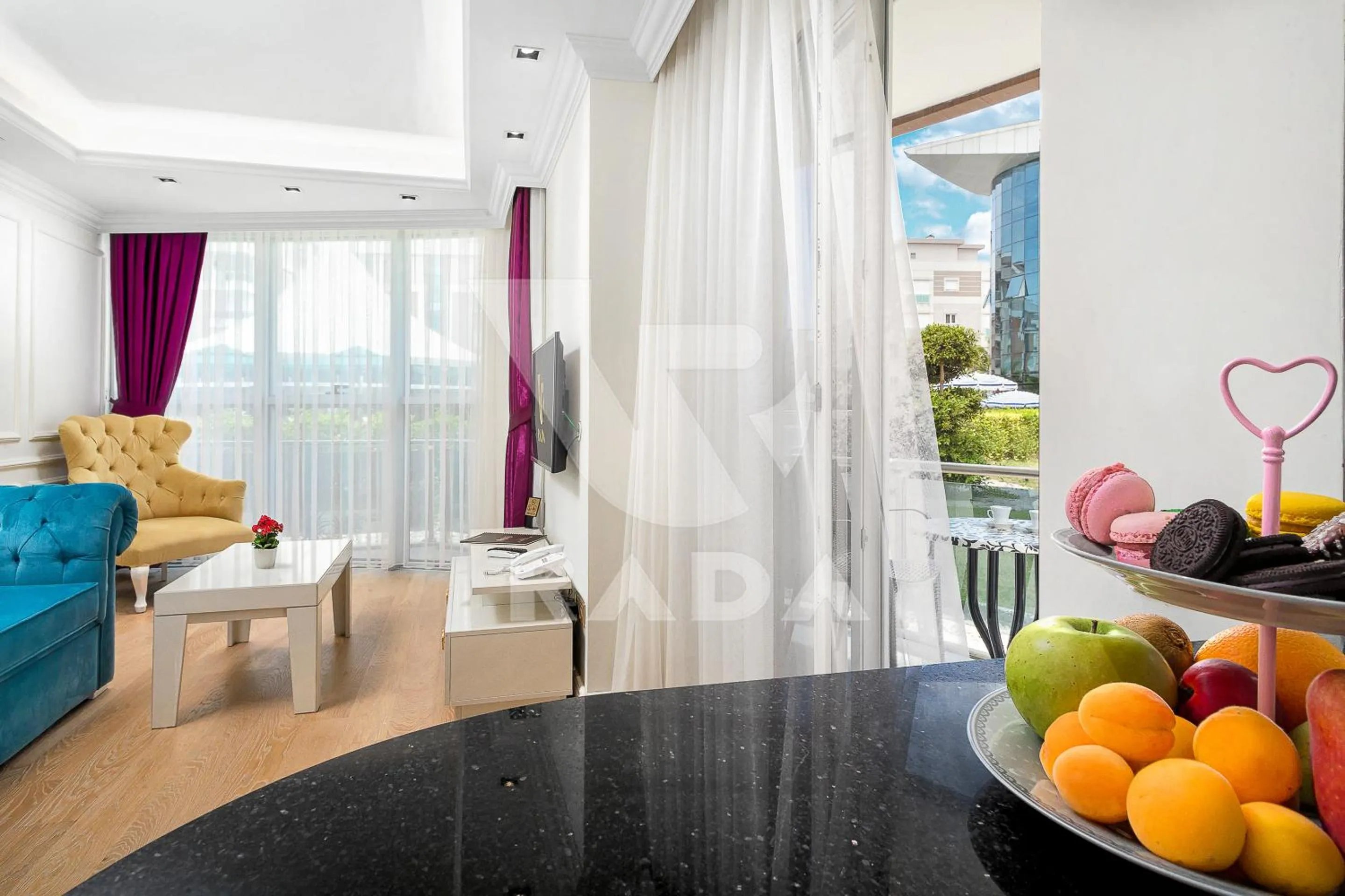 Seating area in Onkel Rada Apart Hotel