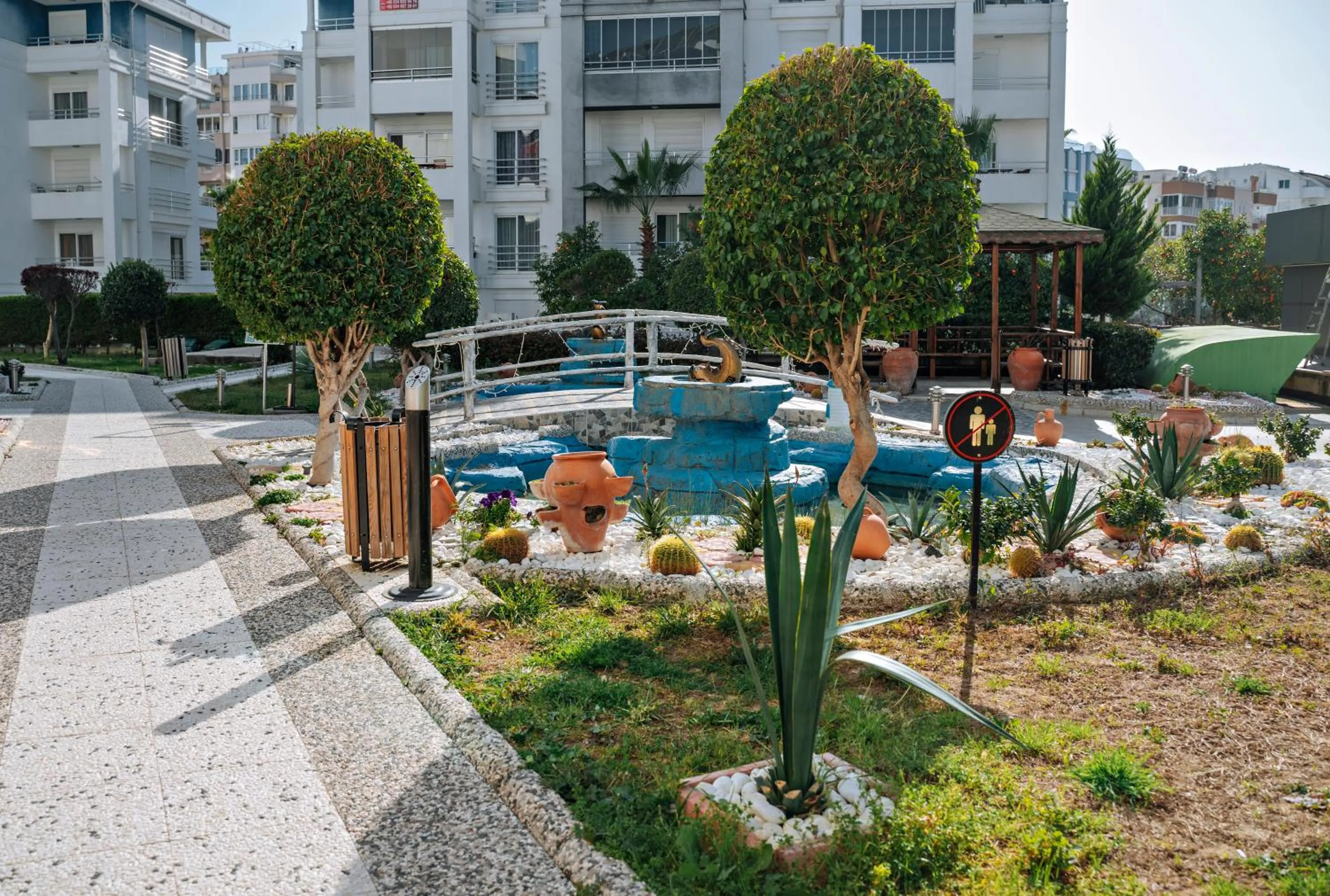 Garden in Onkel Rada Apart Hotel