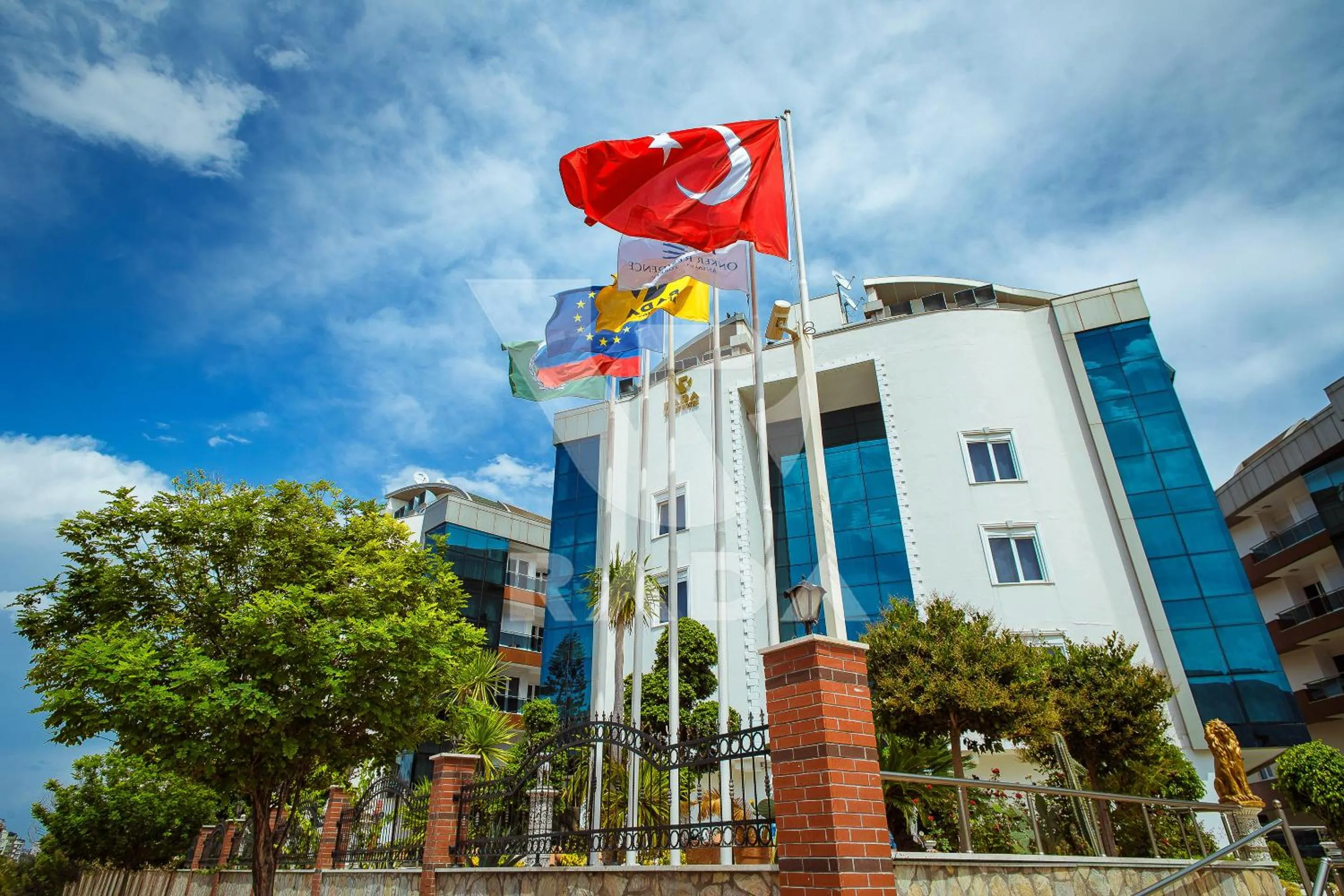 Garden in Onkel Rada Apart Hotel