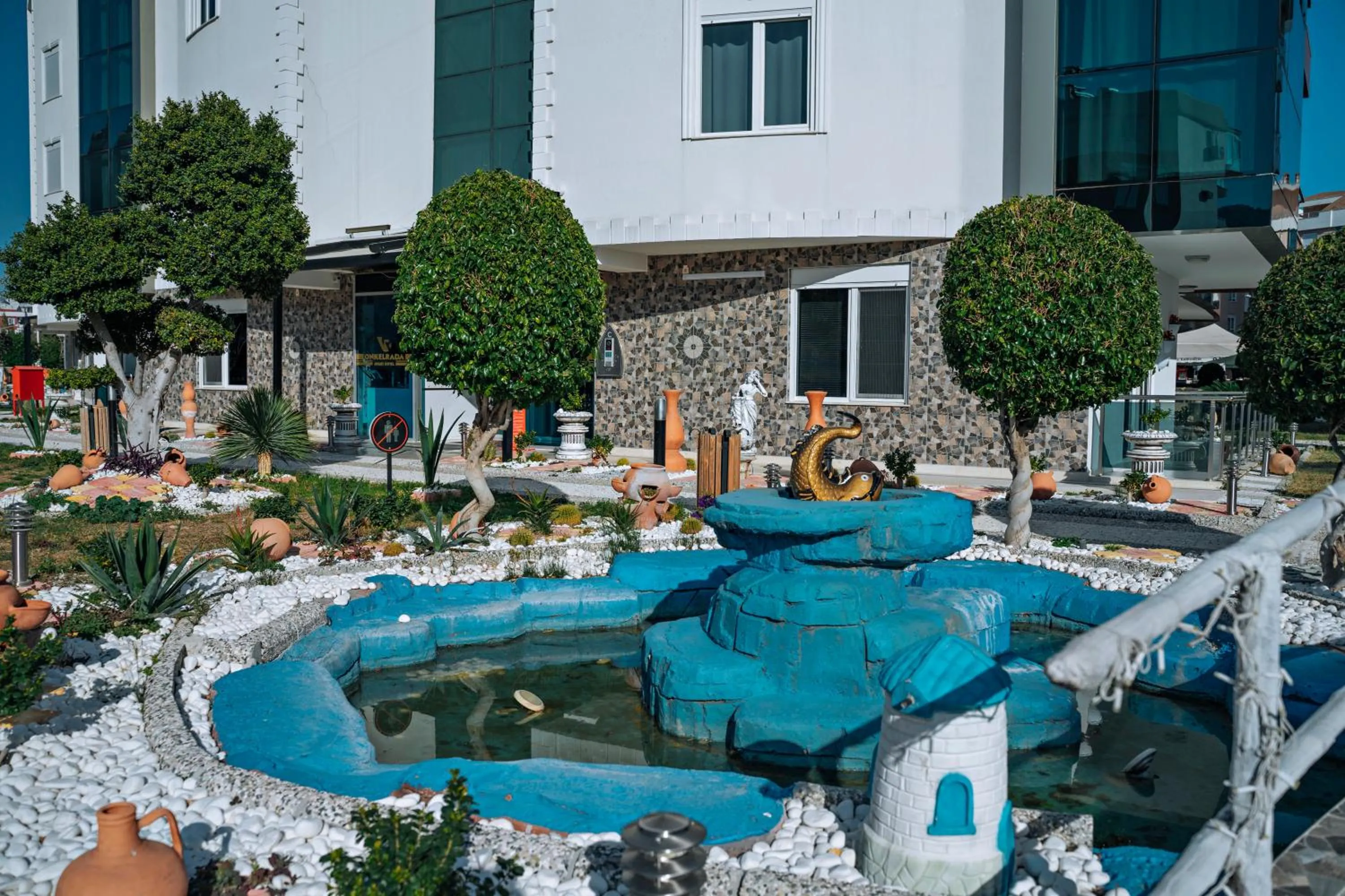 Garden in Onkel Rada Apart Hotel
