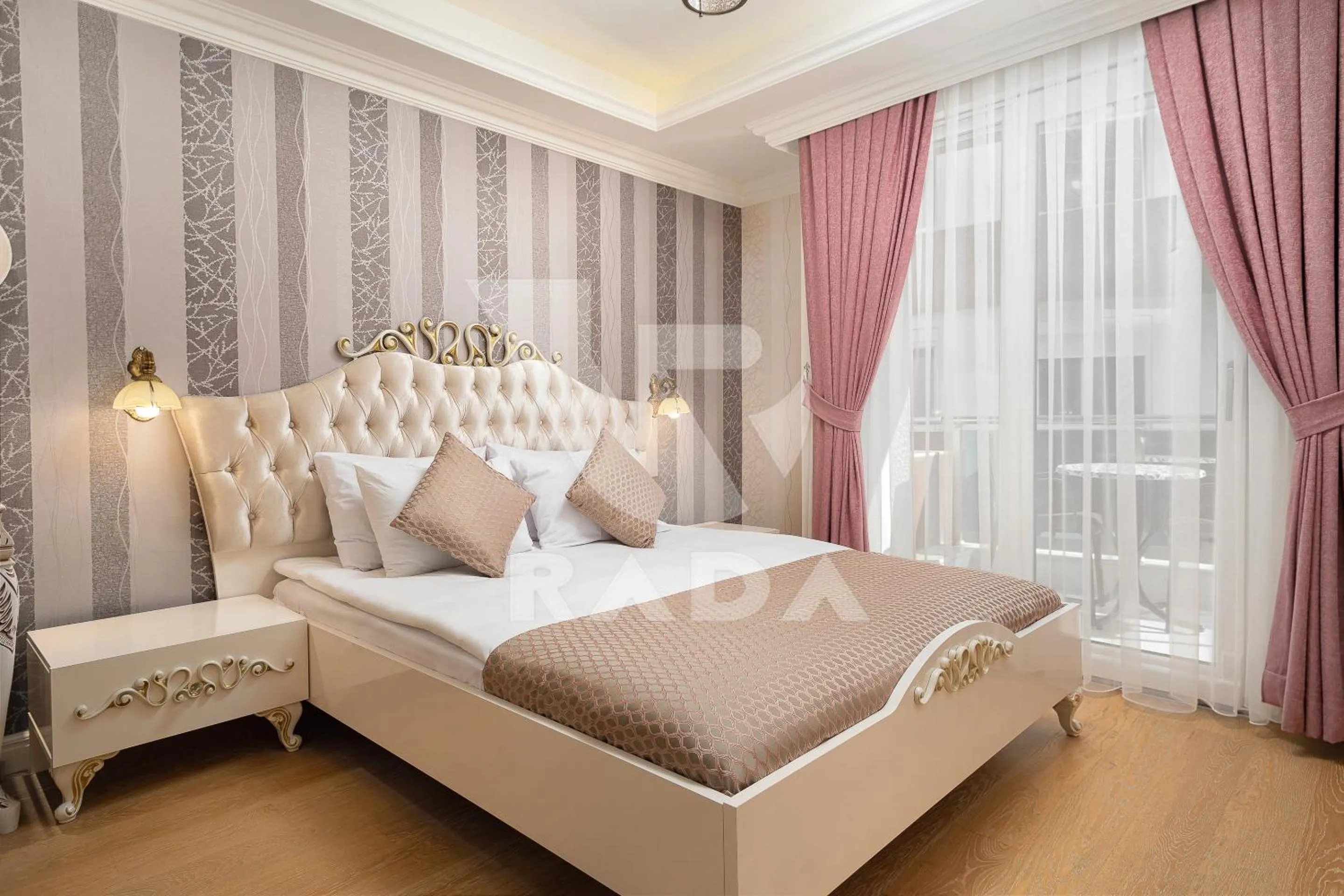 Bedroom in Onkel Rada Apart Hotel