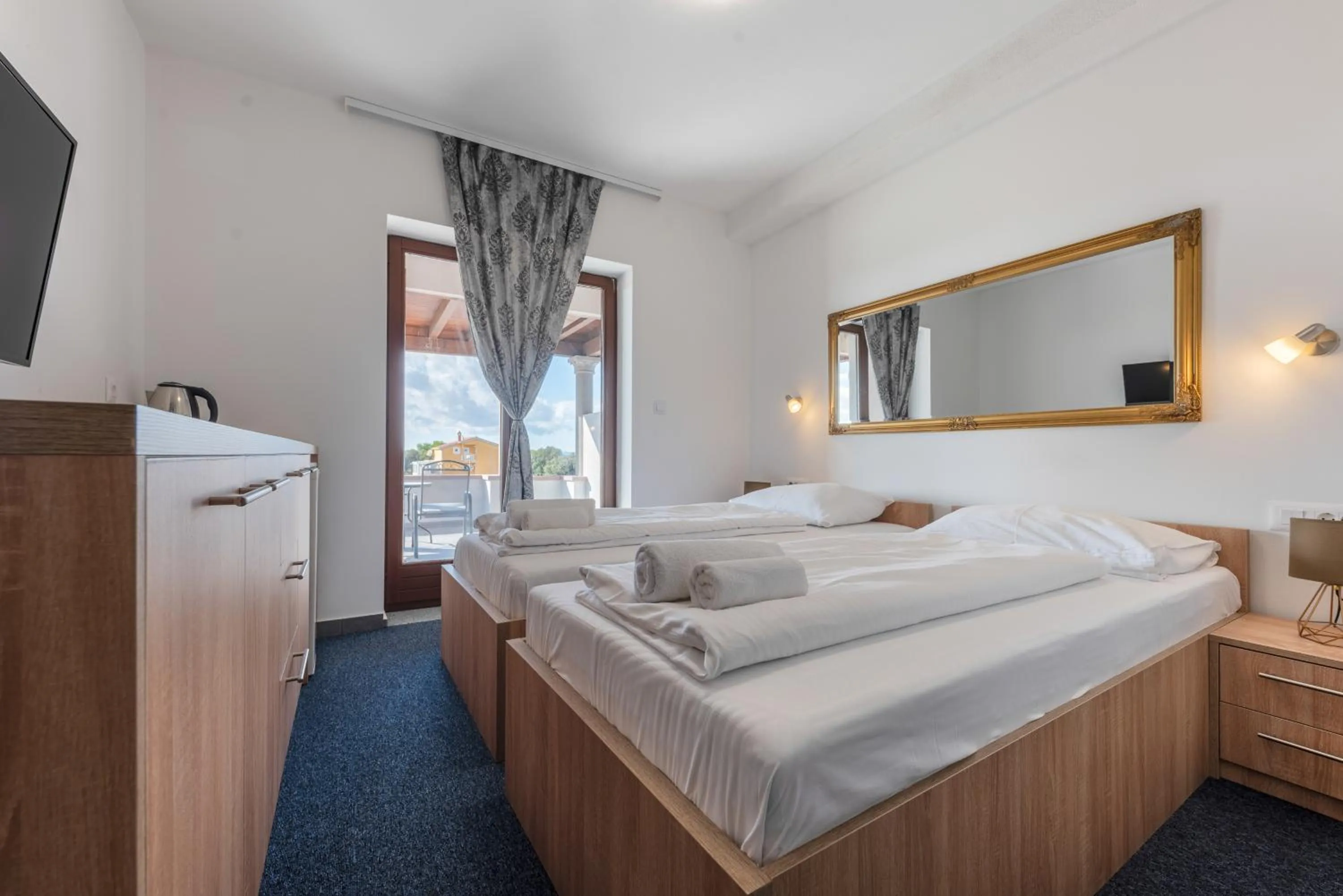 Bedroom, Bed in Aparthotel Plat