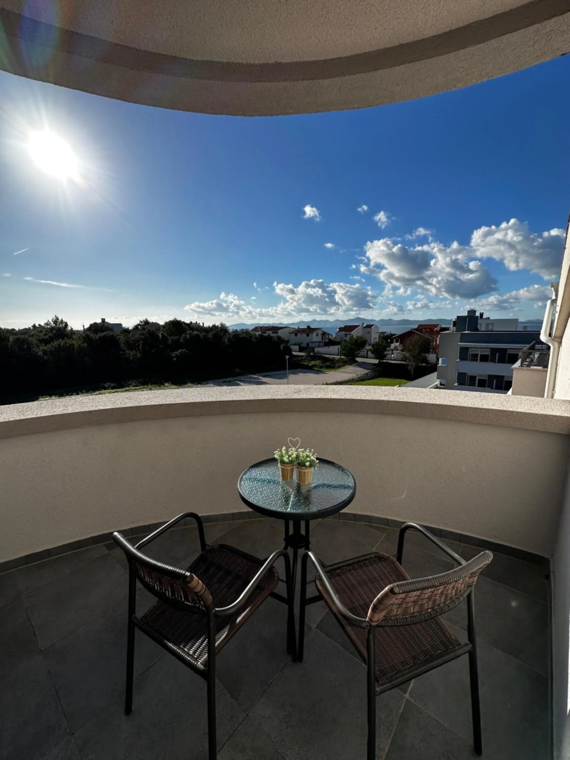 Balcony/Terrace in Aparthotel Plat