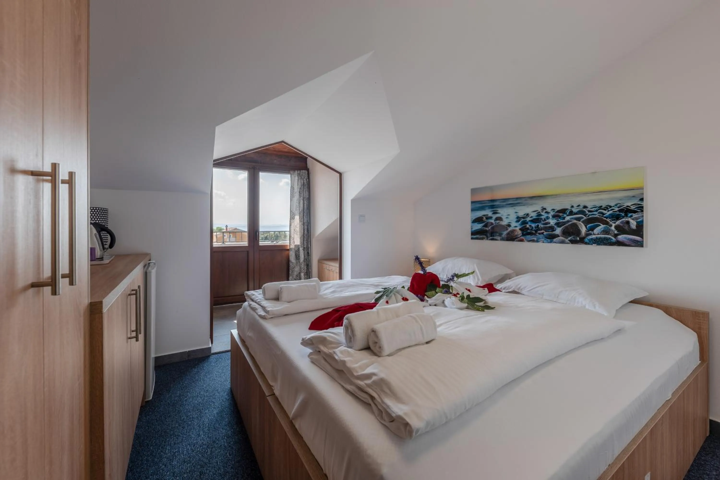 Bedroom, Bed in Aparthotel Plat