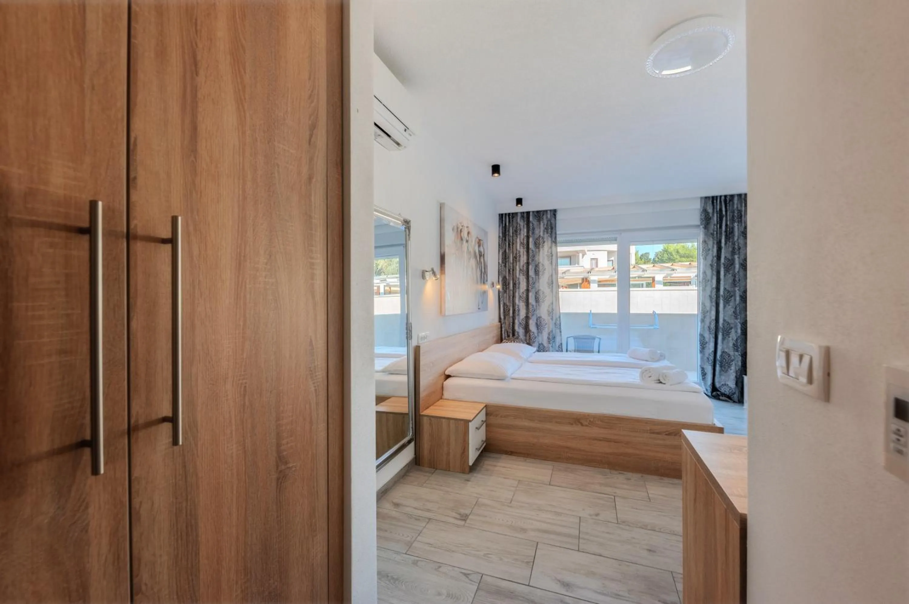 Bedroom, Bed in Aparthotel Plat