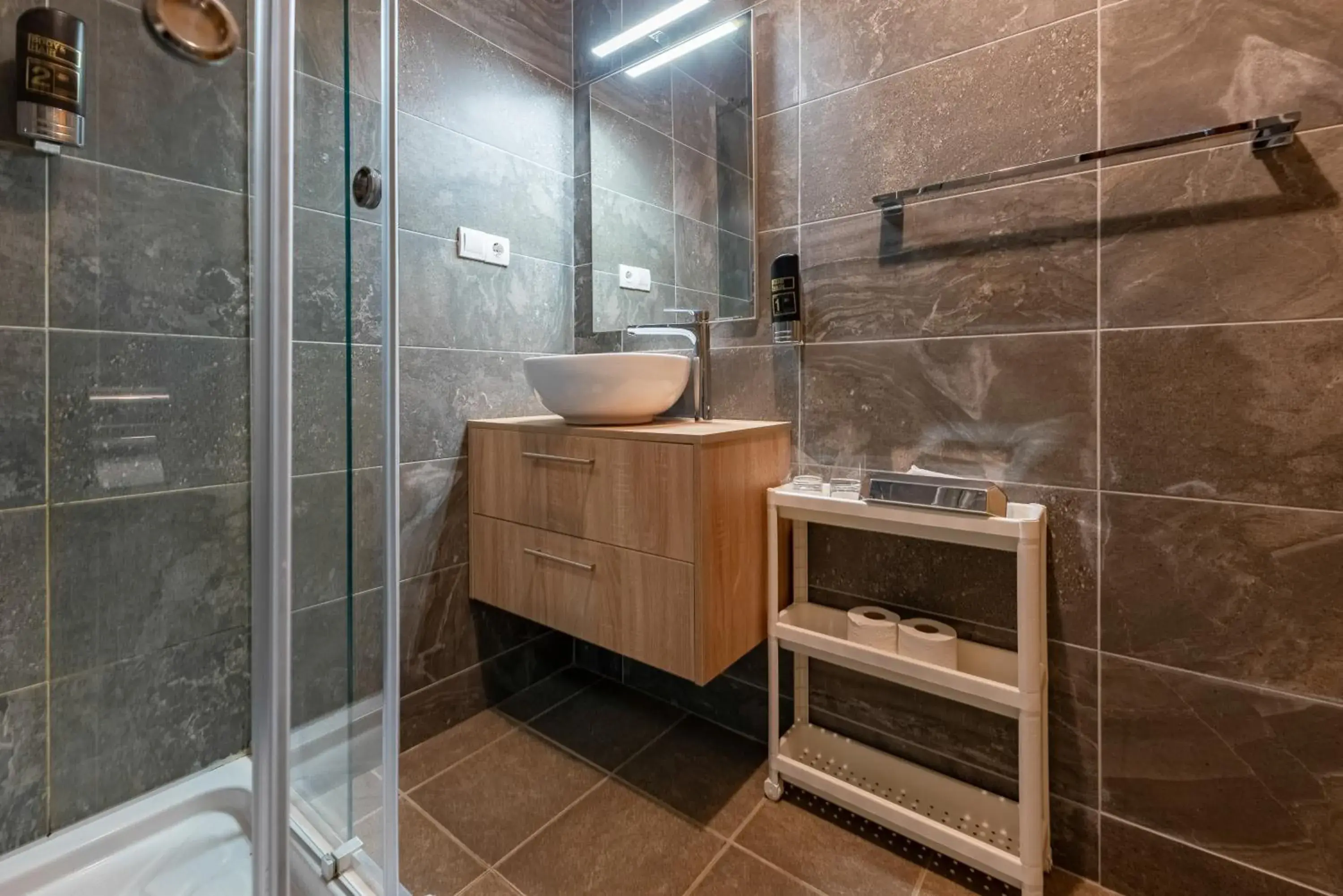 Bathroom in Aparthotel Plat Bathroom in Aparthotel Plat