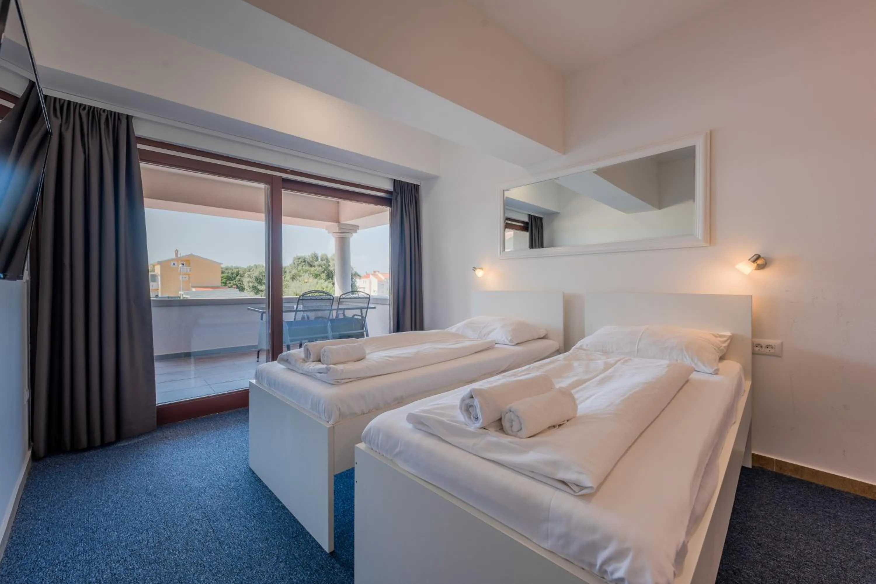 TV and multimedia, Bed in Aparthotel Plat