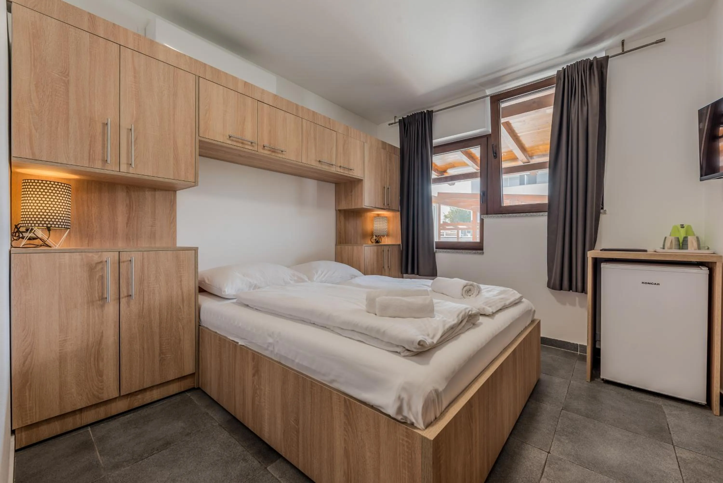 Bedroom, Bed in Aparthotel Plat