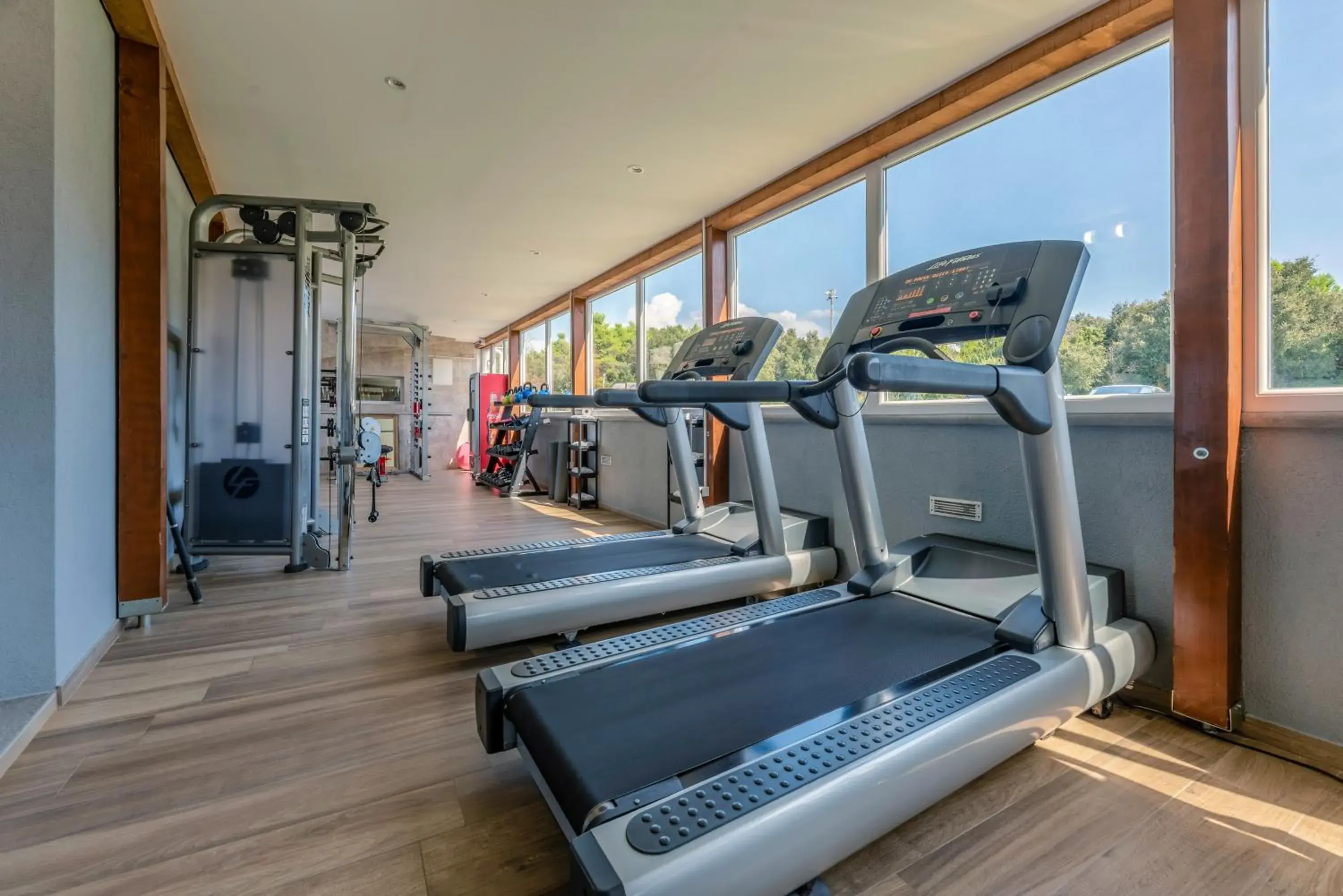 Fitness centre/facilities in Aparthotel Plat Fitness centre/facilities in Aparthotel Plat