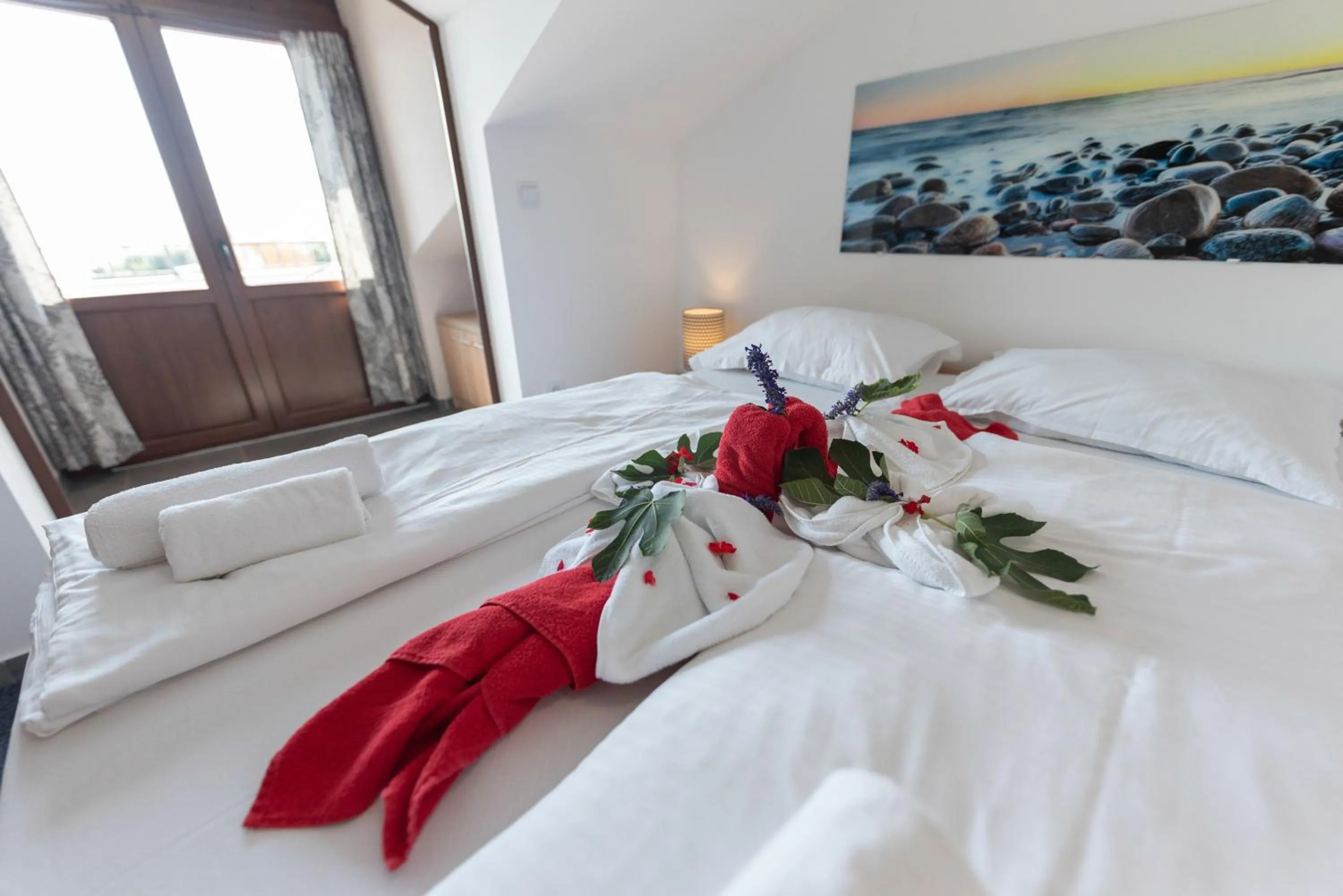 Bedroom, Bed in Aparthotel Plat