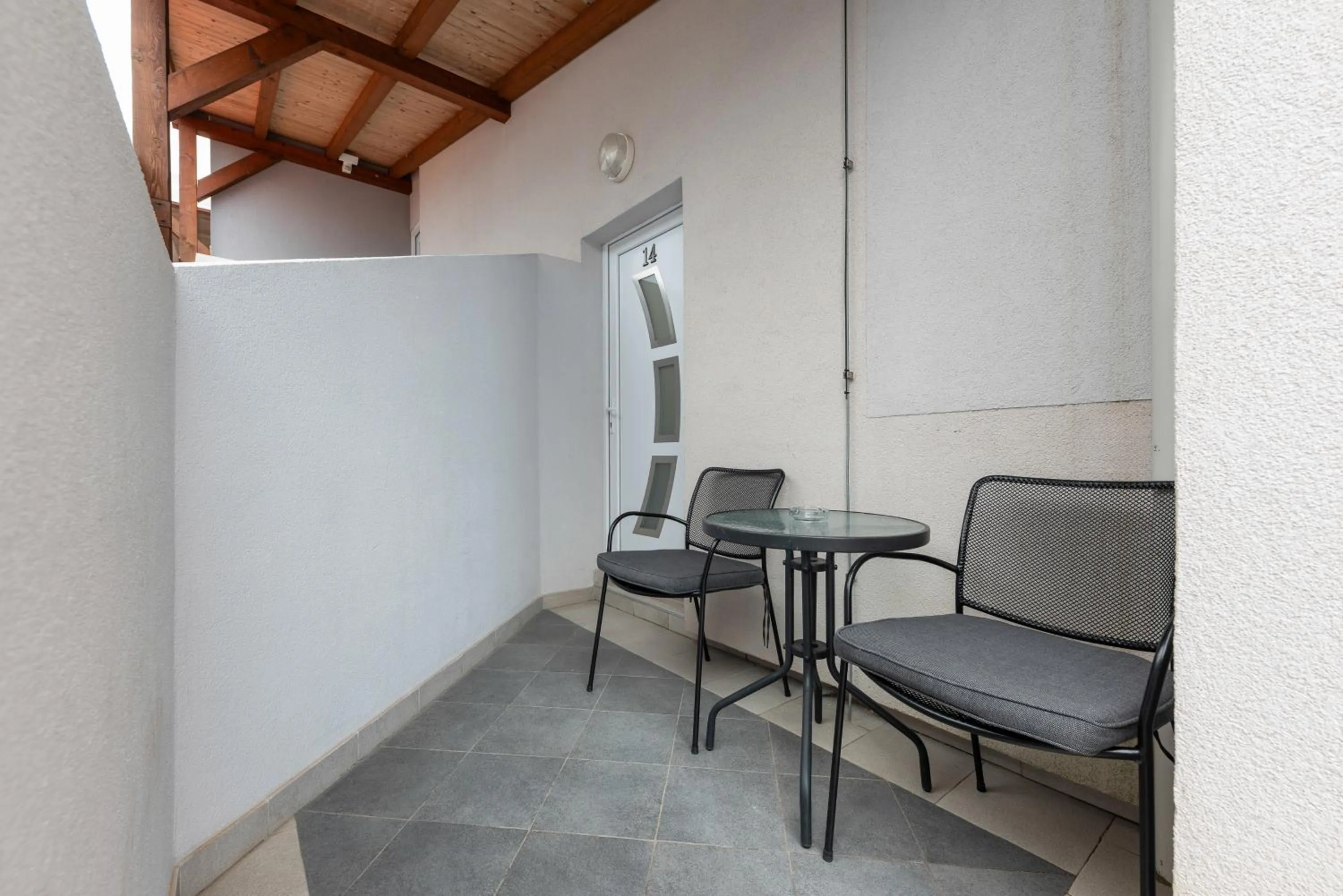 Balcony/Terrace in Aparthotel Plat